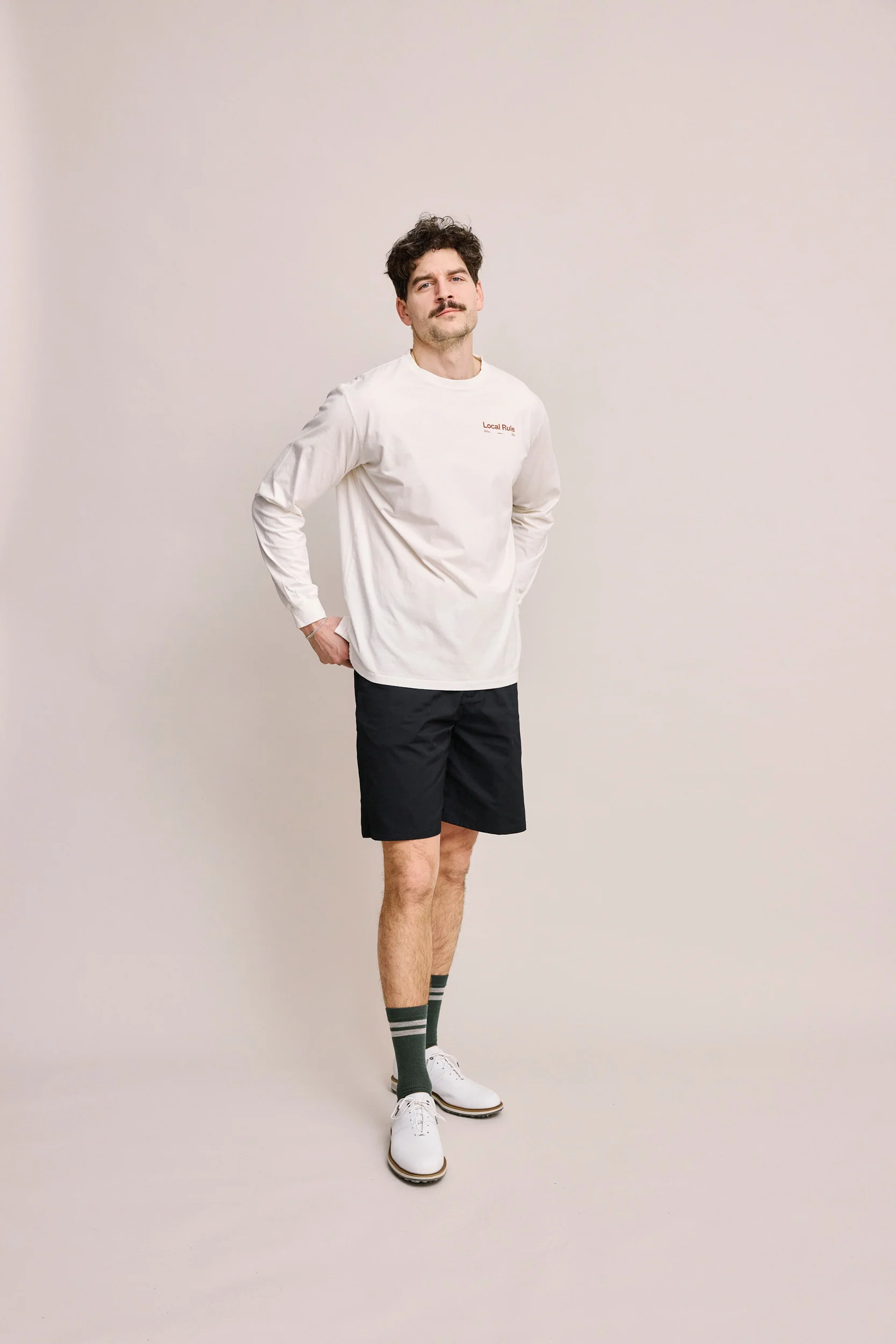 Local Rule Shorts Shibuya Navy - Image 4
