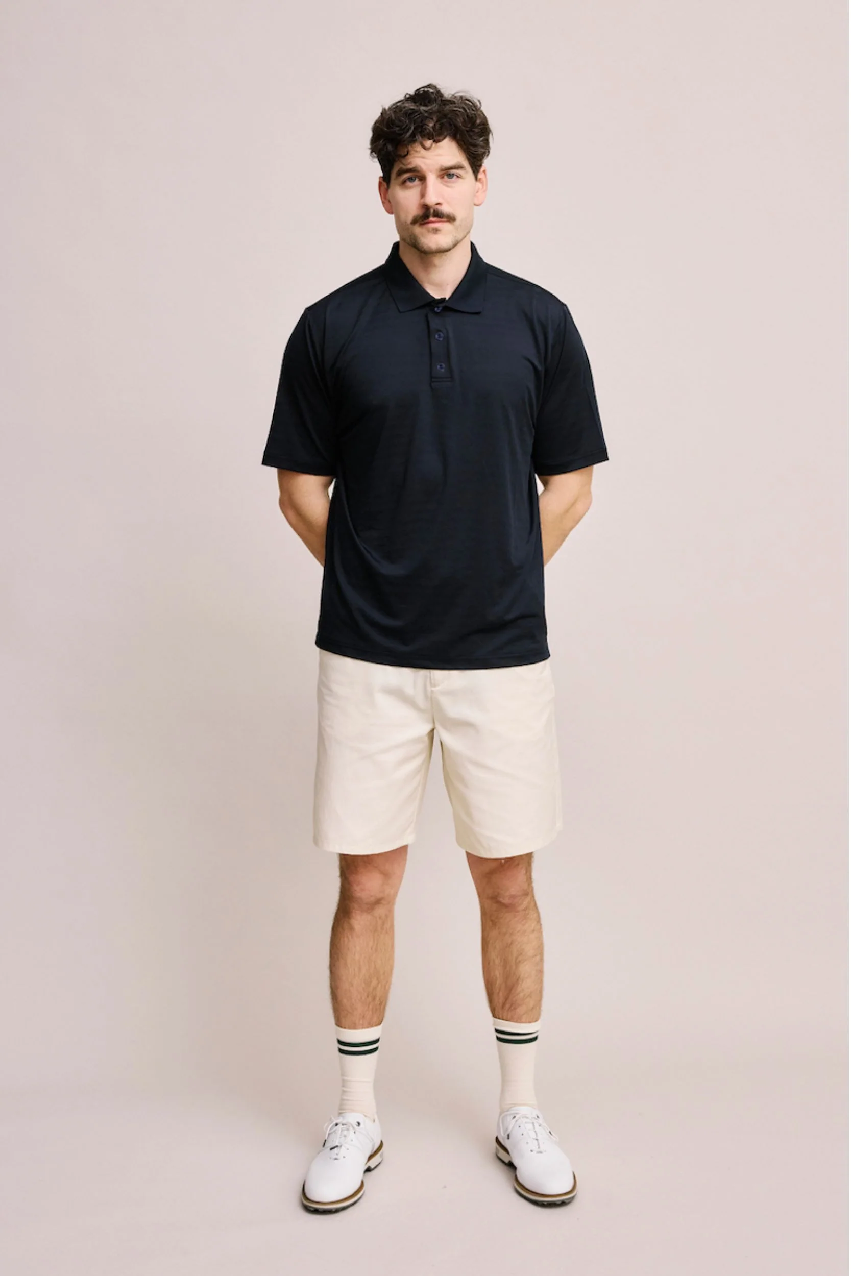 Local Rule Tech Polo Navy - Image 2