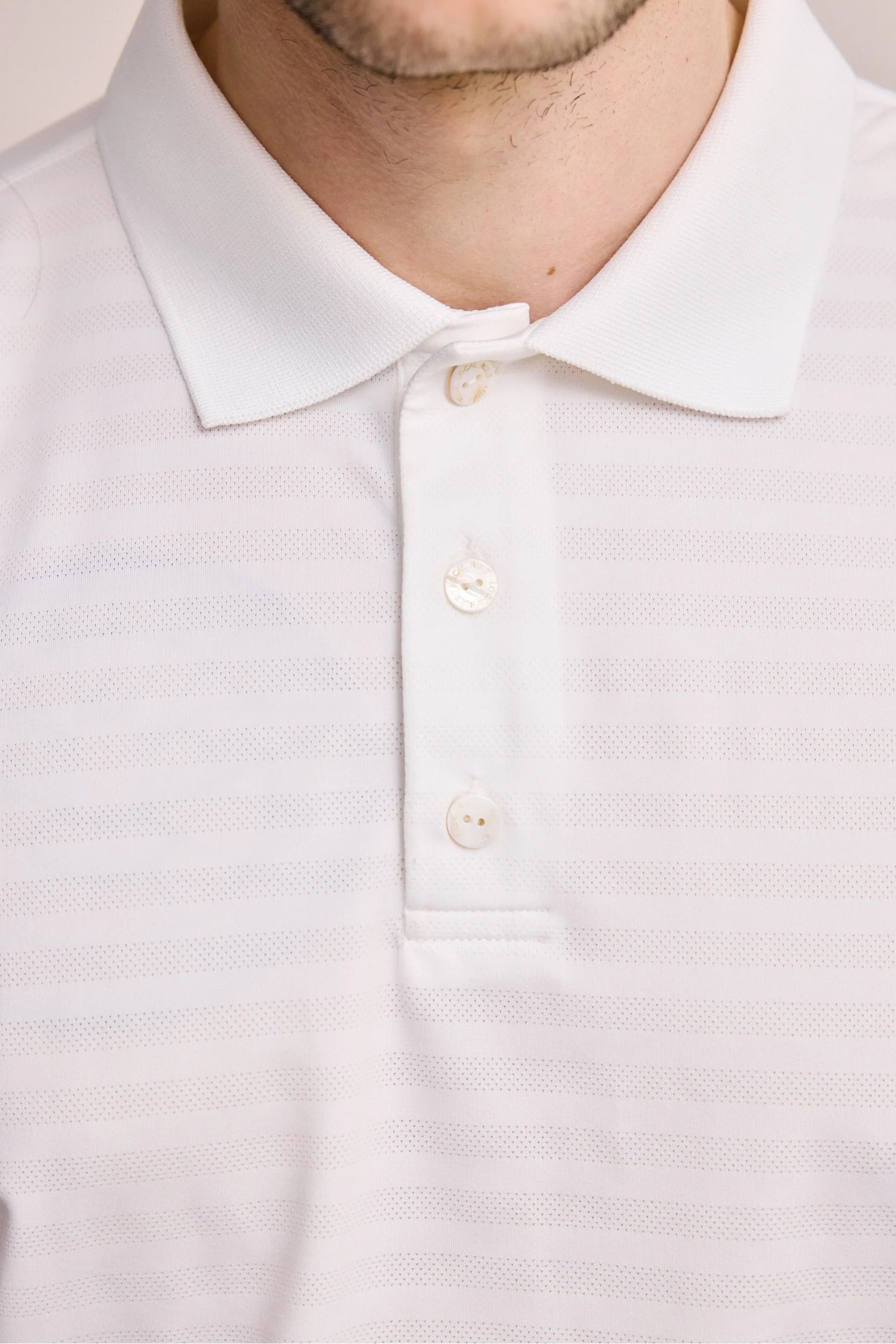 Local Rule Tech Polo White - Image 3