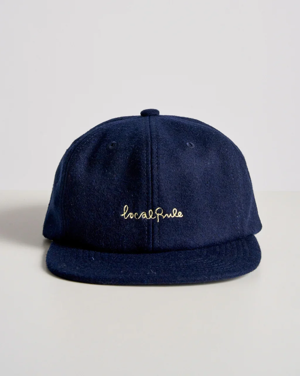 Local Rule Wool Cap - Navy - Image 4