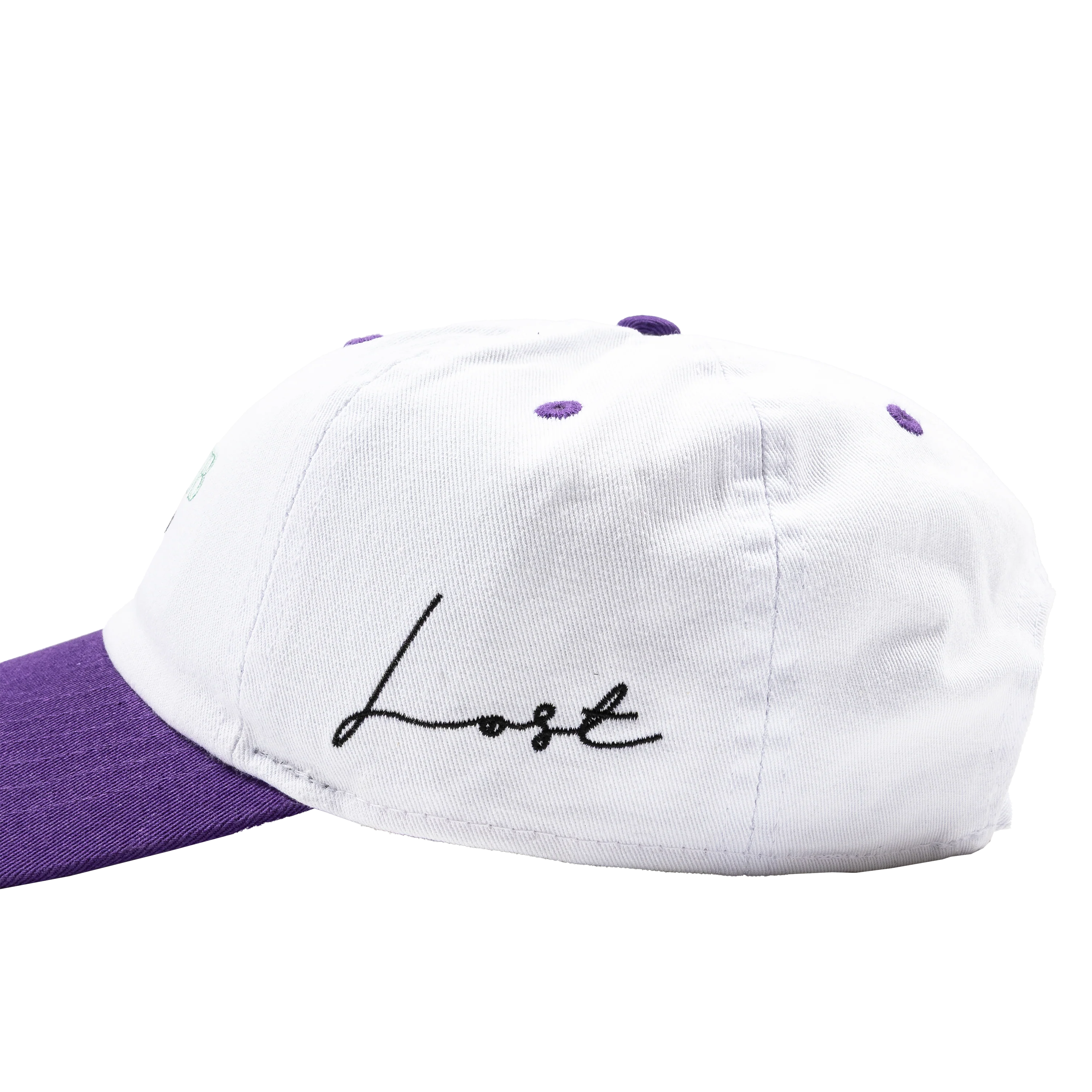 Lost Balls Cap Tokyo-Paris - White/Purple - Image 5