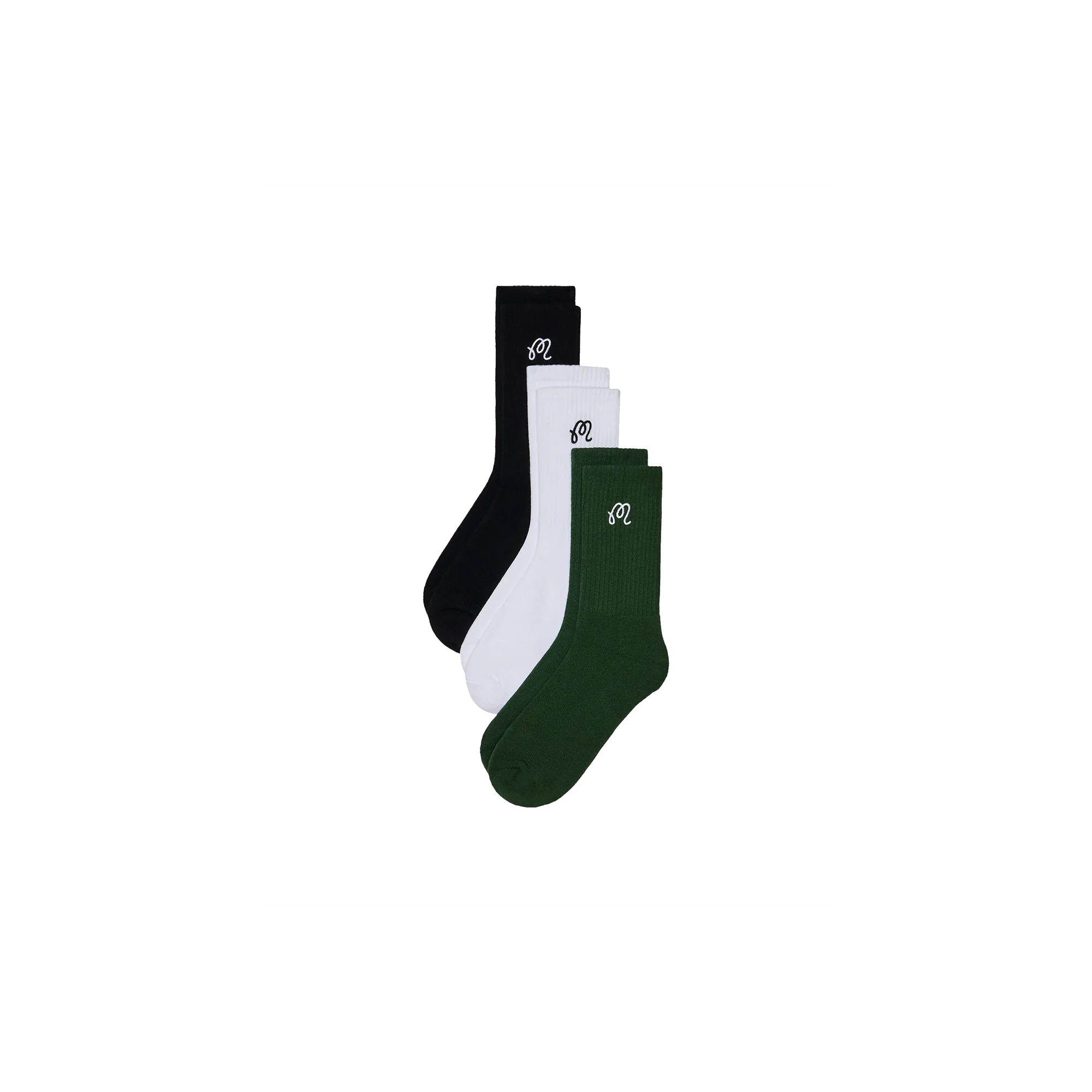 Malbon Golf Crew Sock Pack - Multi