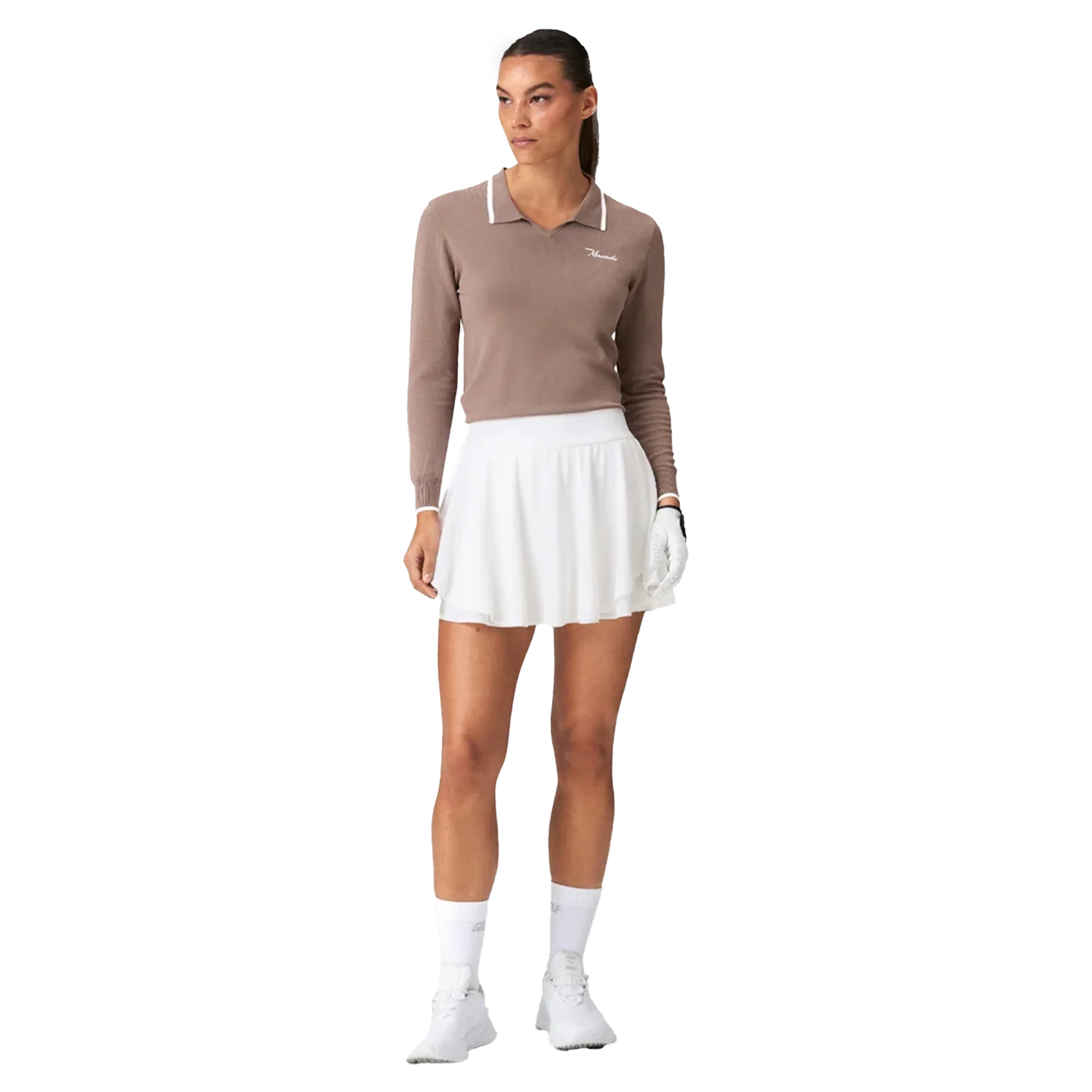 Macade Cleo White Tour Skirt - Image 2