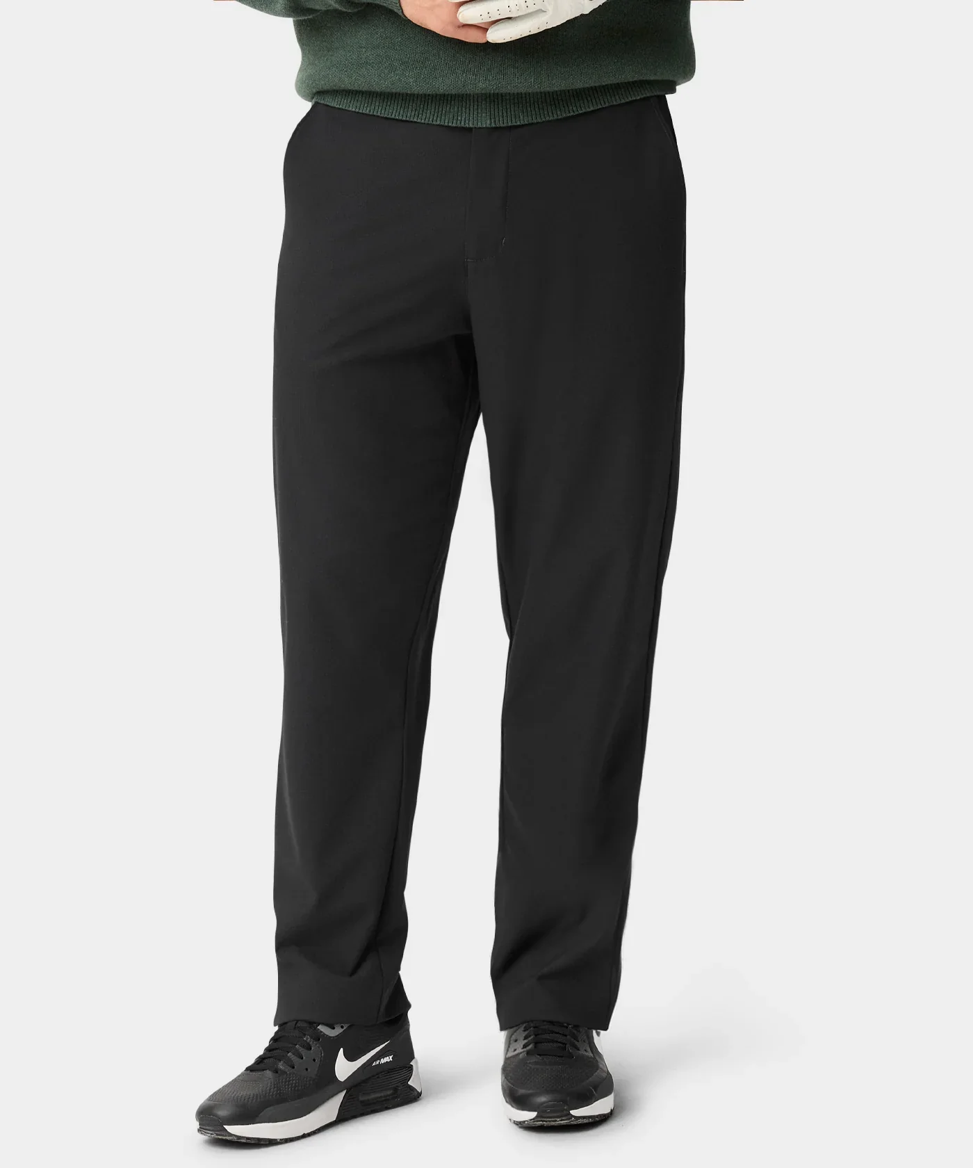 Macade Lightweight Relaxed Trouser - Black - Image 2