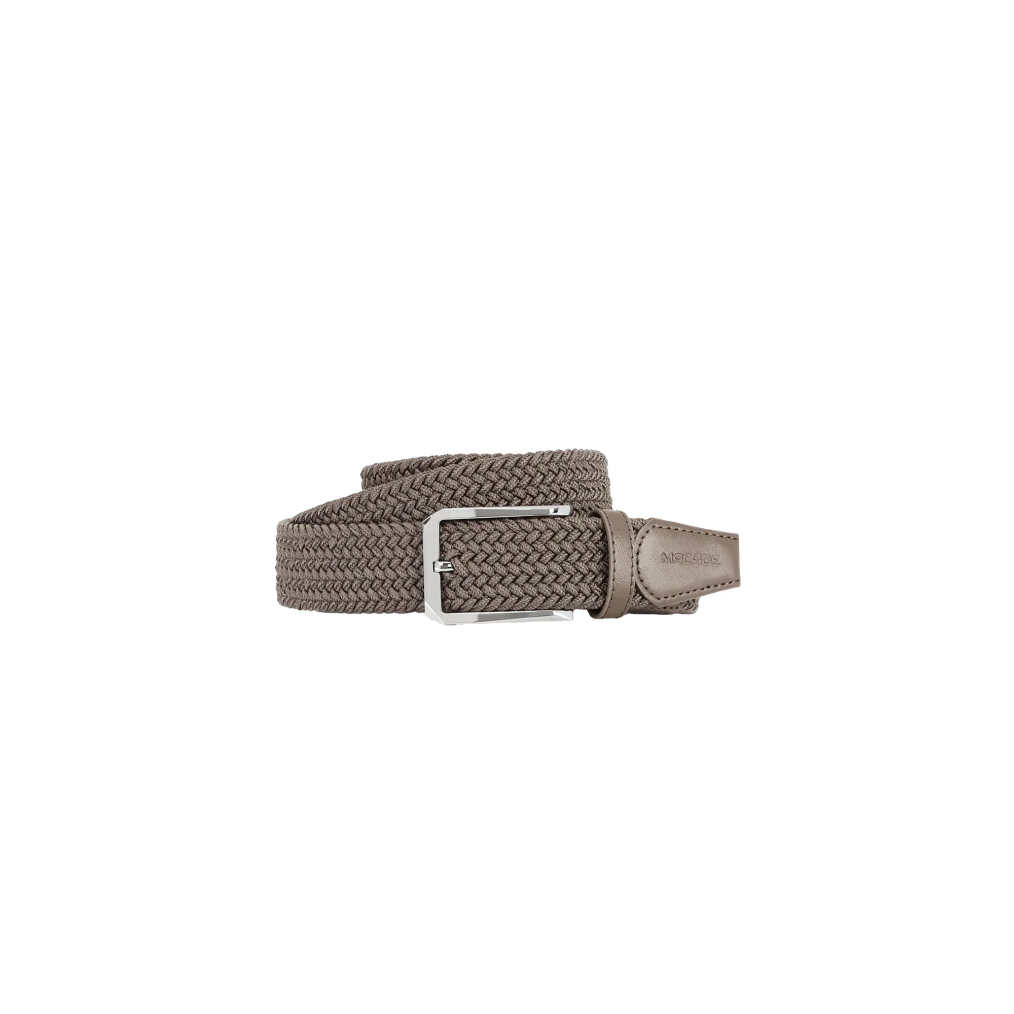 Macade  Men's Elastic Belt - Ash Brown - Image 3
