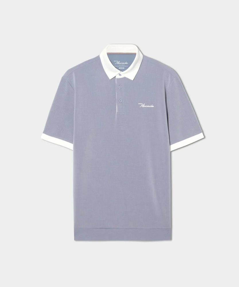 Macade AR Tech Polo - Gray - Image 3