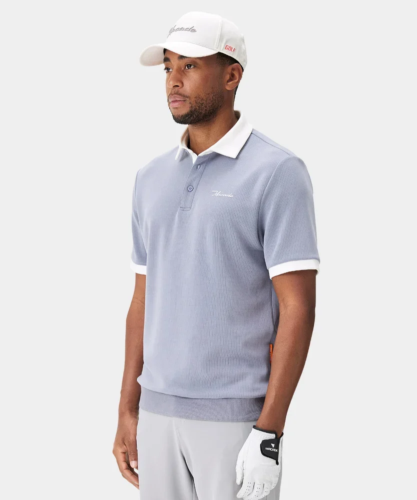 Macade AR Tech Polo - Gray - Image 6