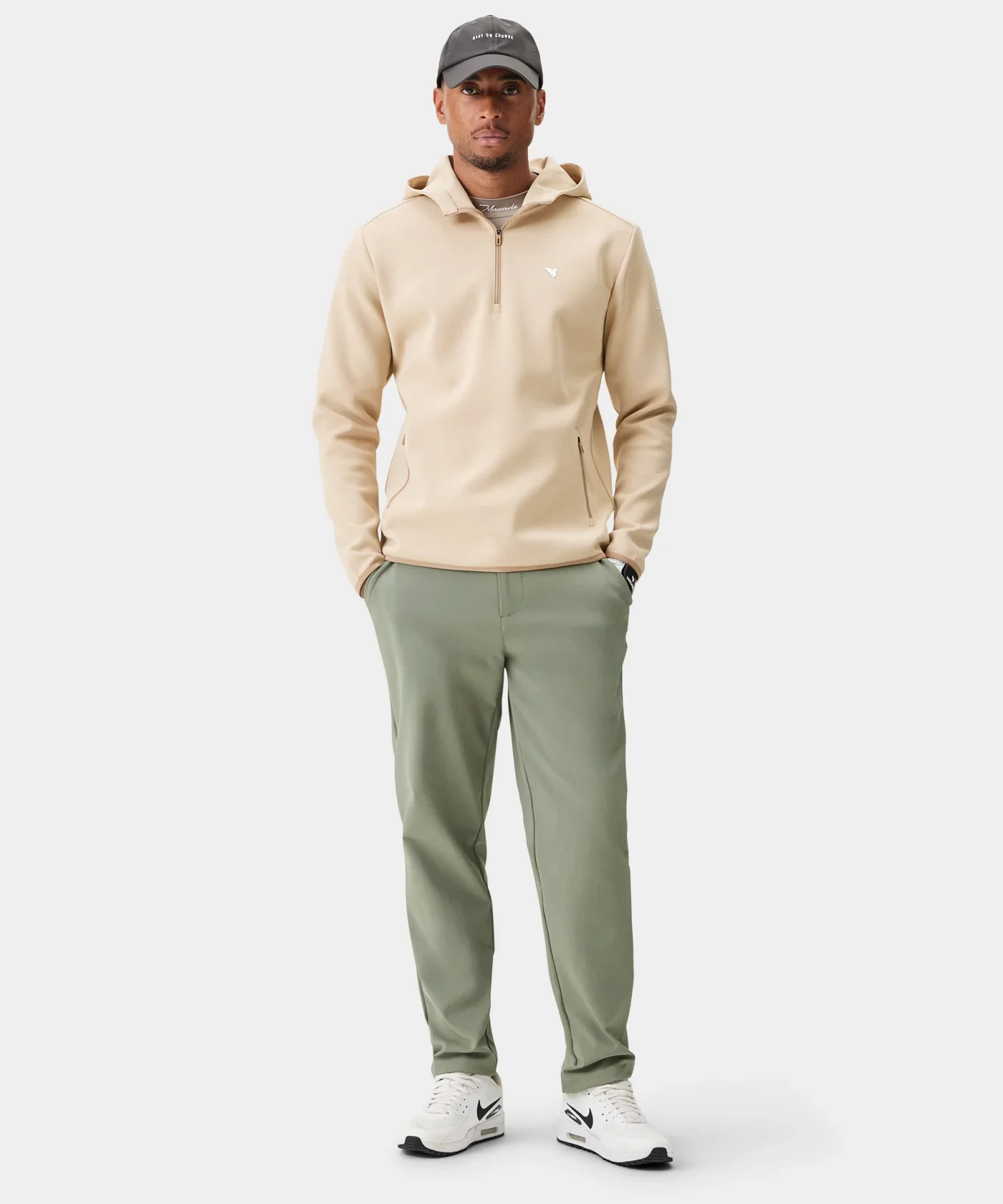 Macade Tan Therma Zip Hoodie - Image 4