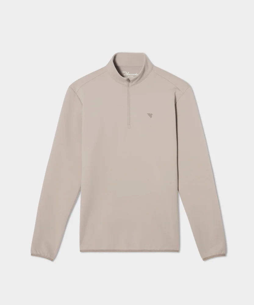 Macade Taupe Therma Quarter Zip - Image 3