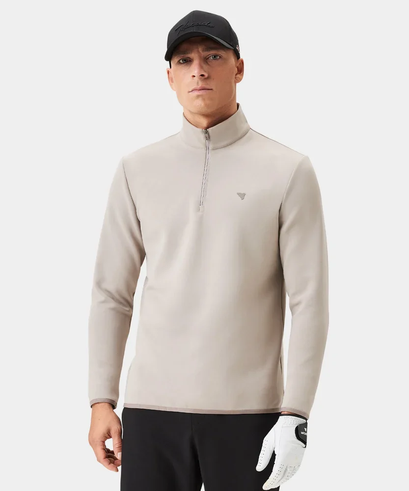 Macade Taupe Therma Quarter Zip - Image 7