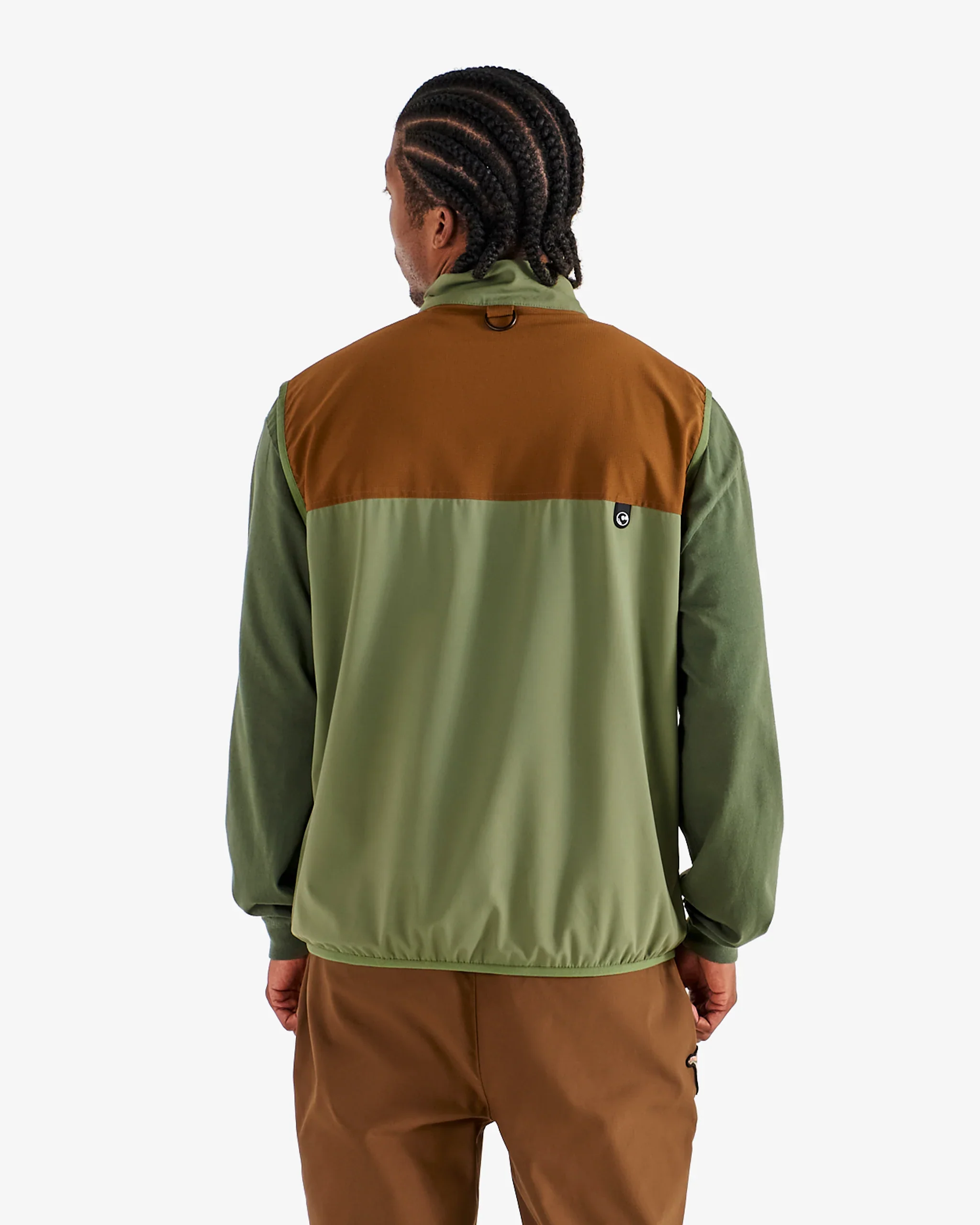 Malbon Albatross Foraging Vest - Olive - Image 7