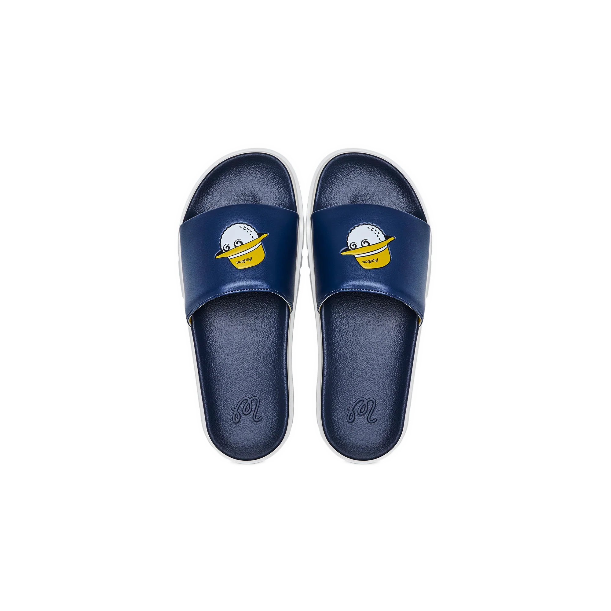 Malbon Golf Buckets Slide - Navy - Image 2