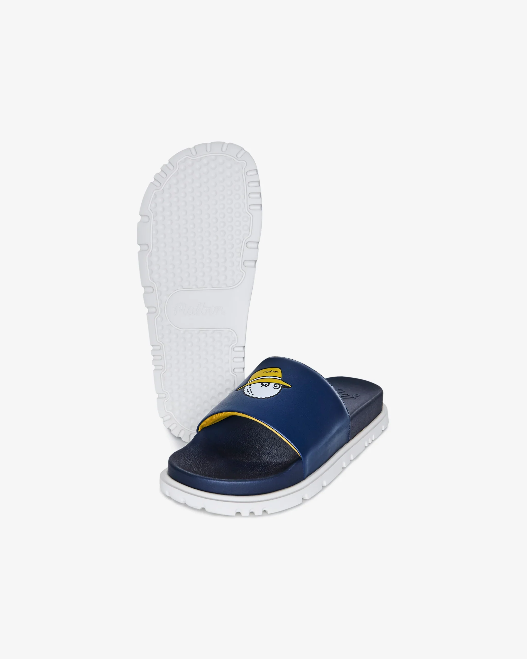 Malbon Golf Buckets Slide - Navy - Image 5