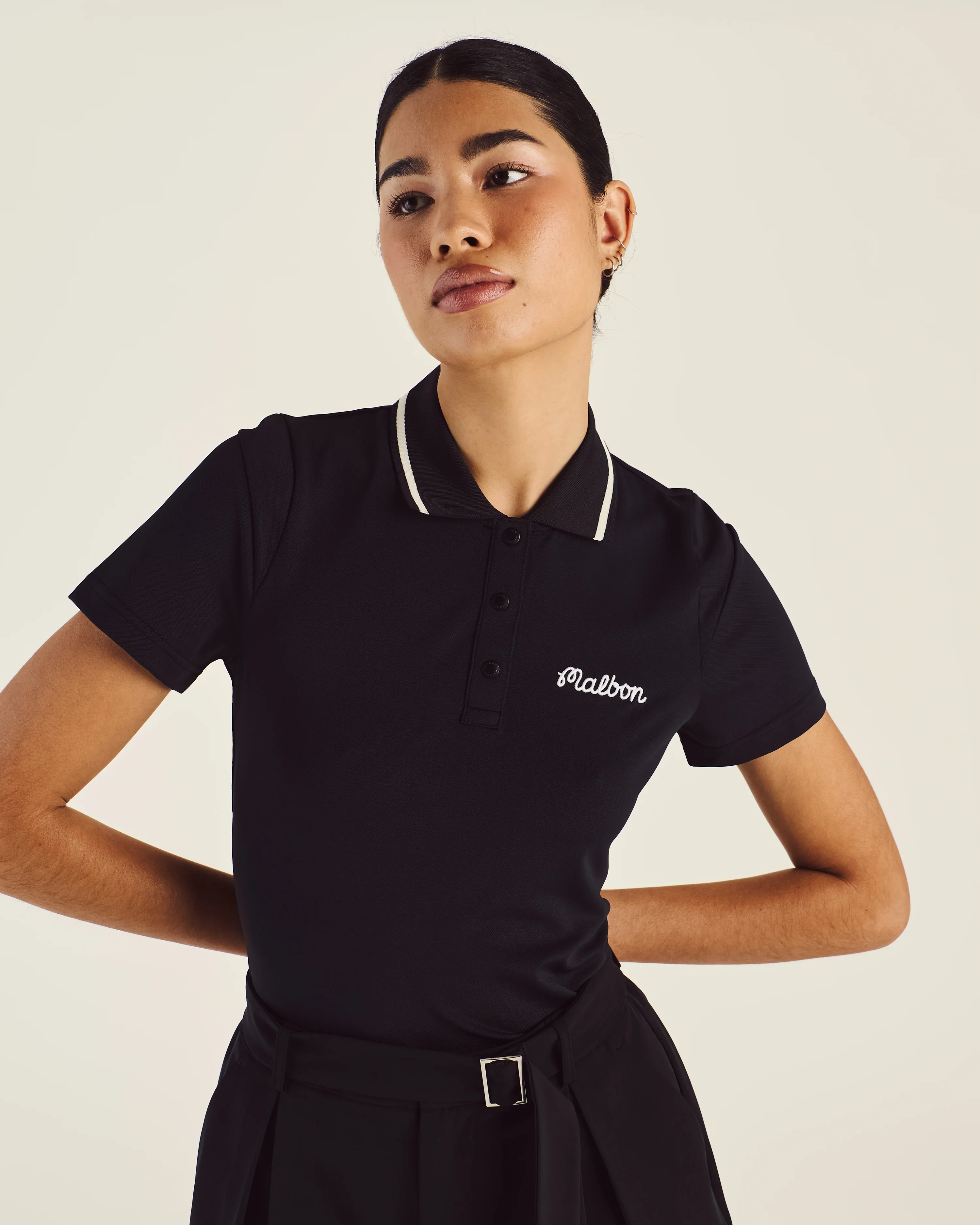 Malbon Paloma Polo - Black