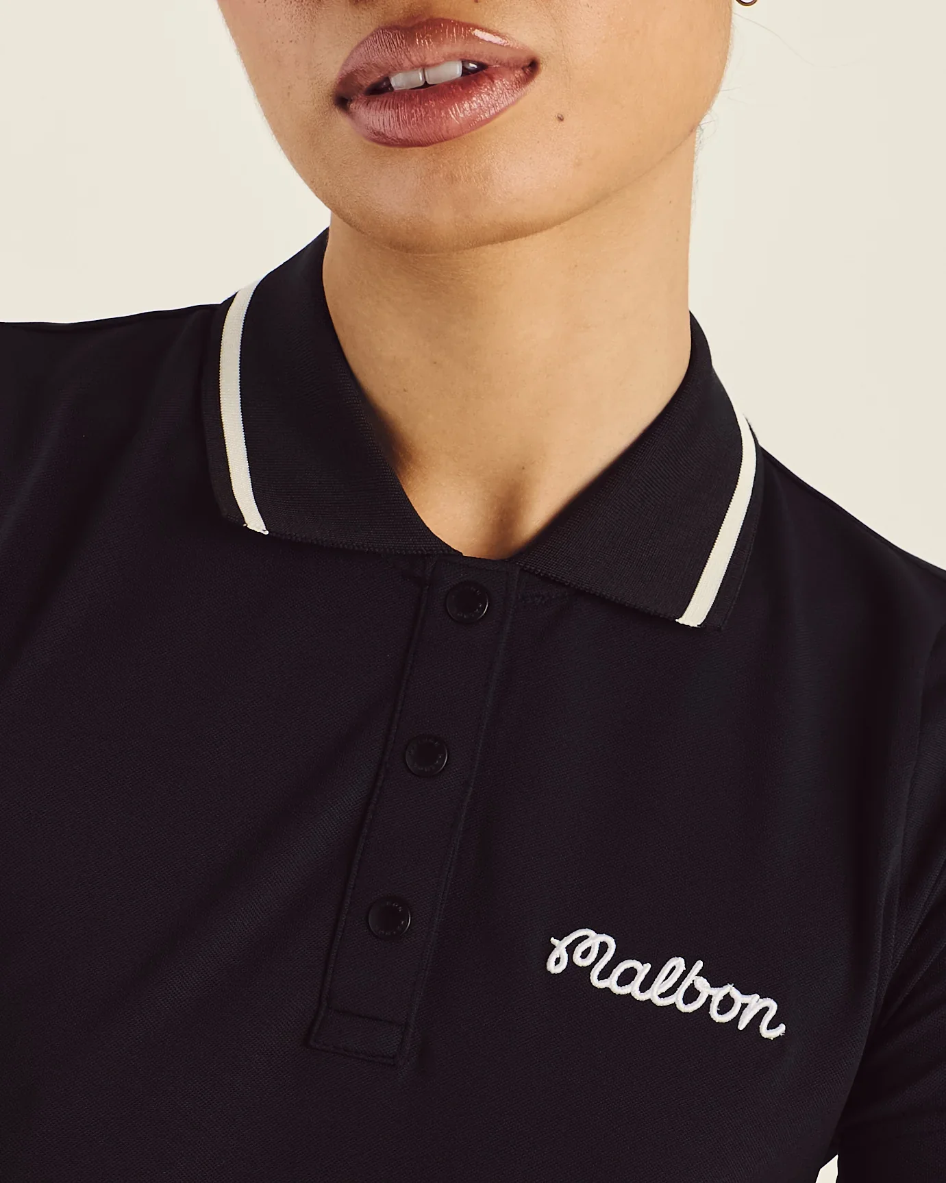 Malbon Paloma Polo - Black - Image 2