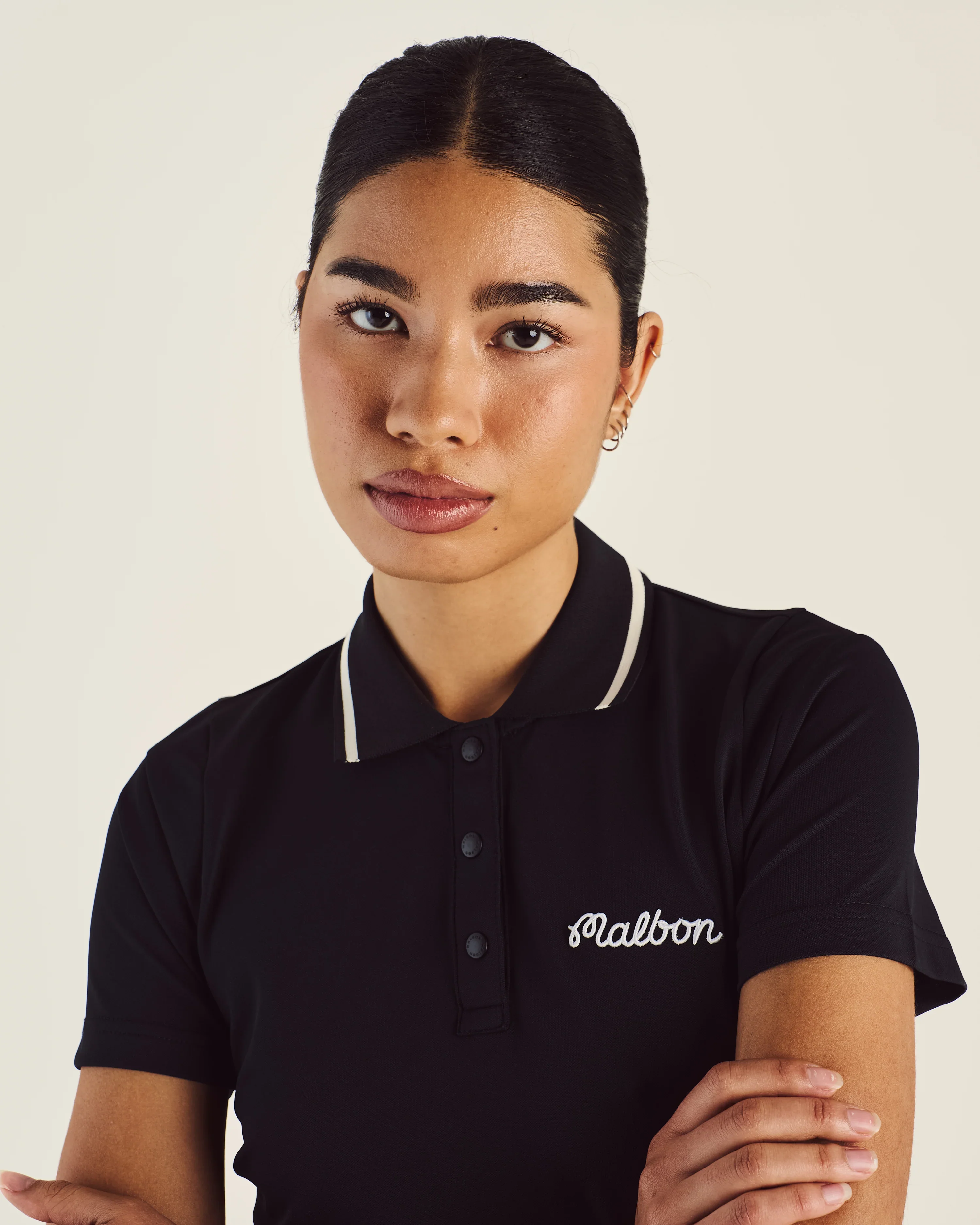 Malbon Paloma Polo - Black - Image 3