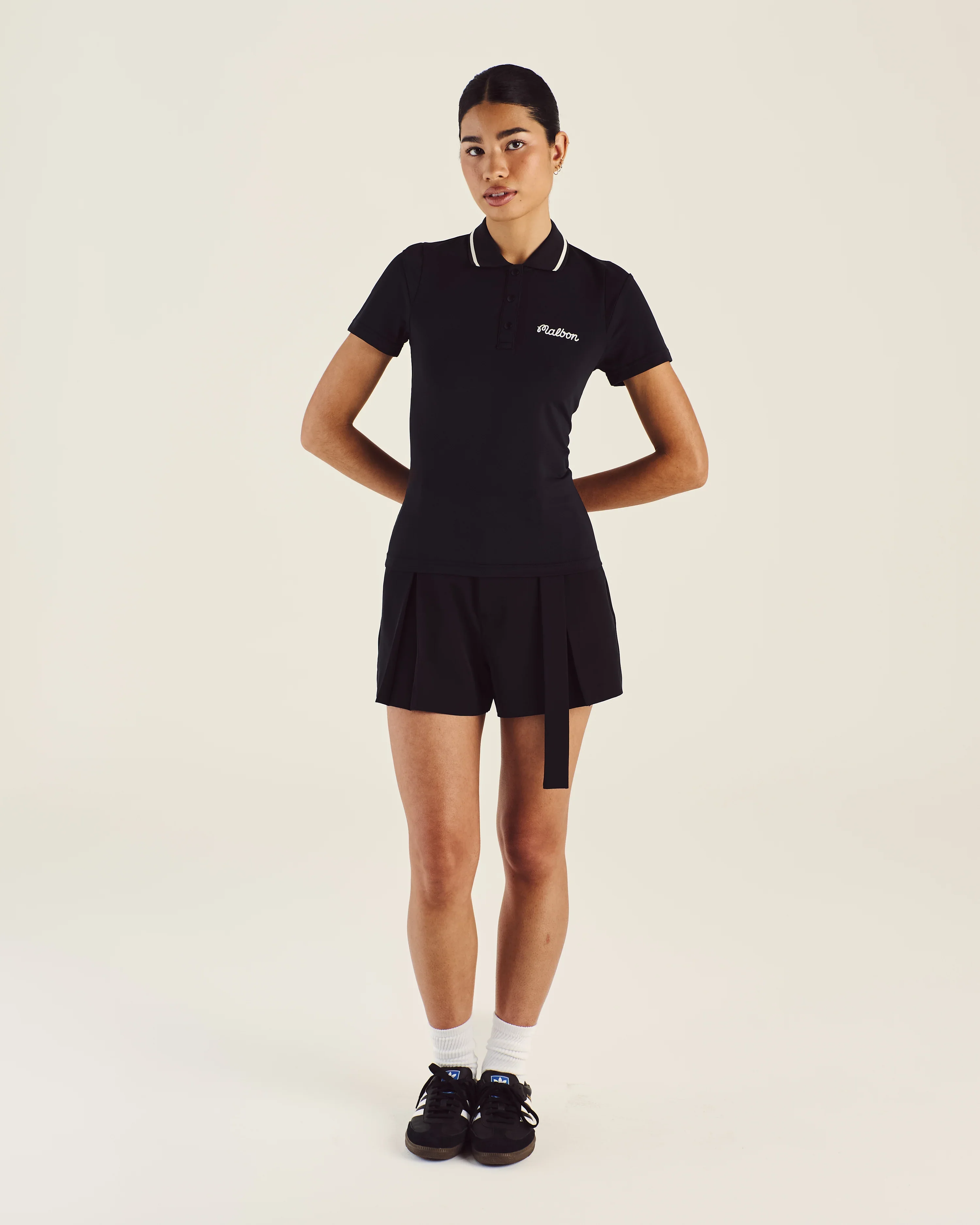 Malbon Paloma Polo - Black - Image 4