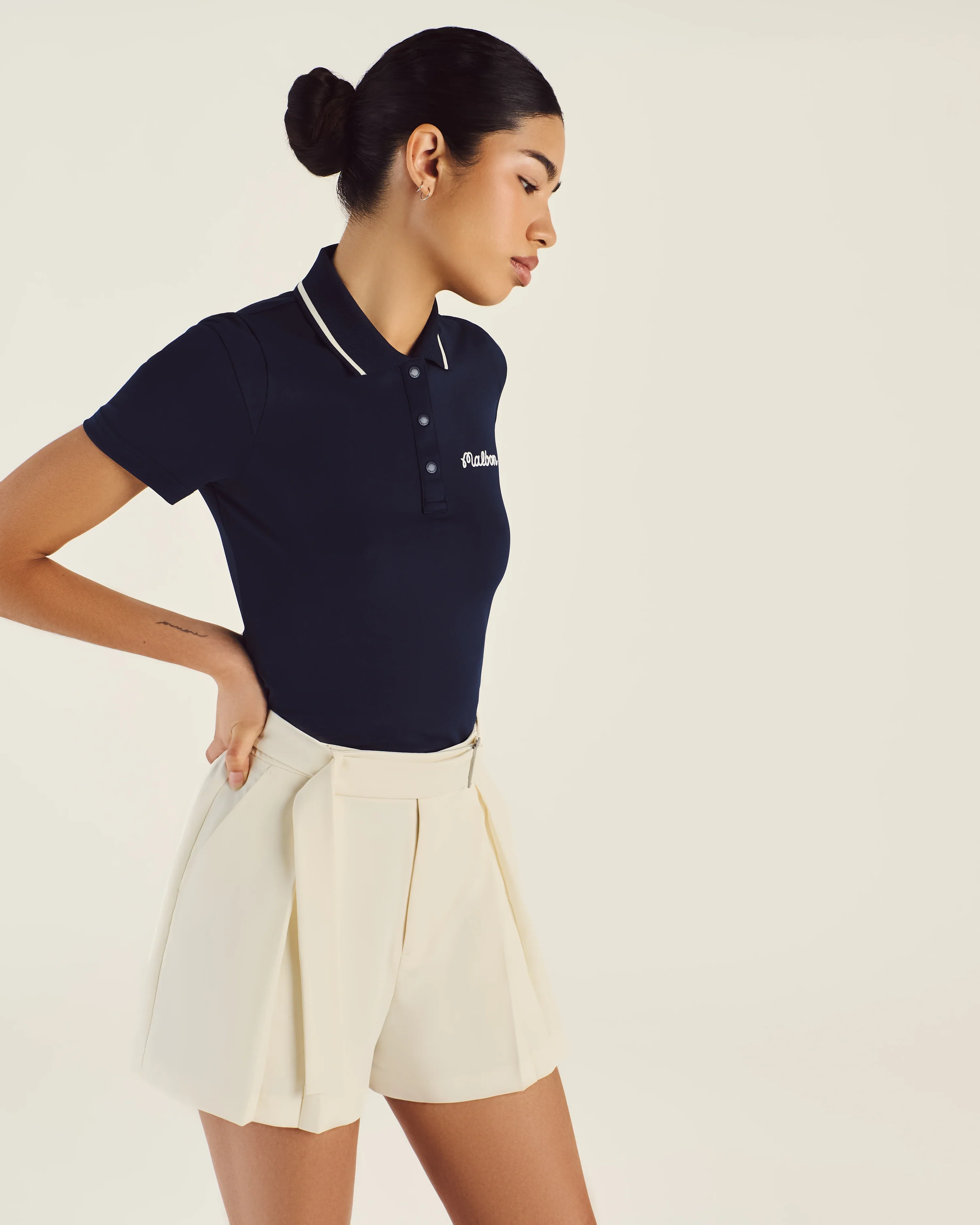 Malbon Paloma Polo - Navy - Image 2