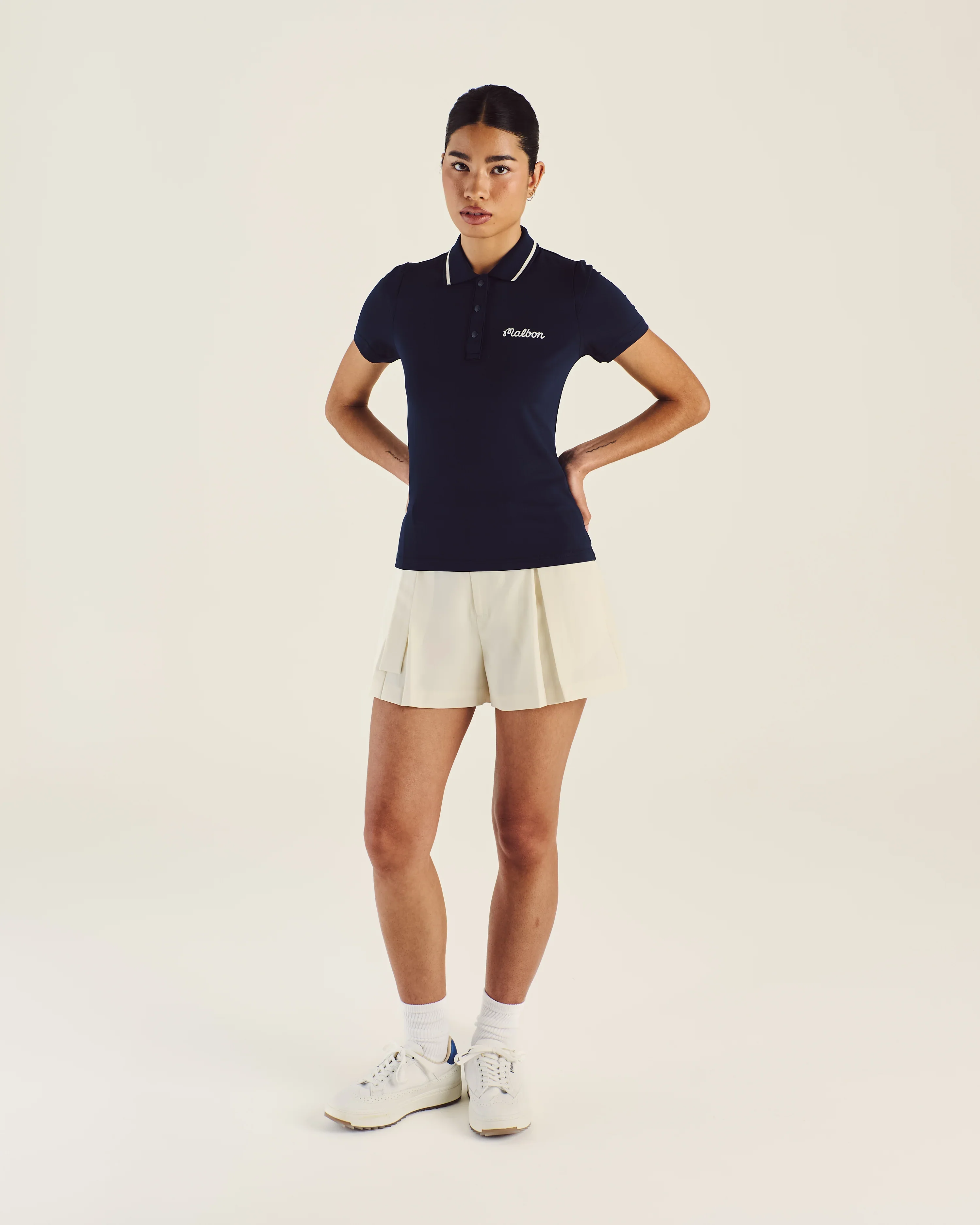Malbon Paloma Polo - Navy - Image 4