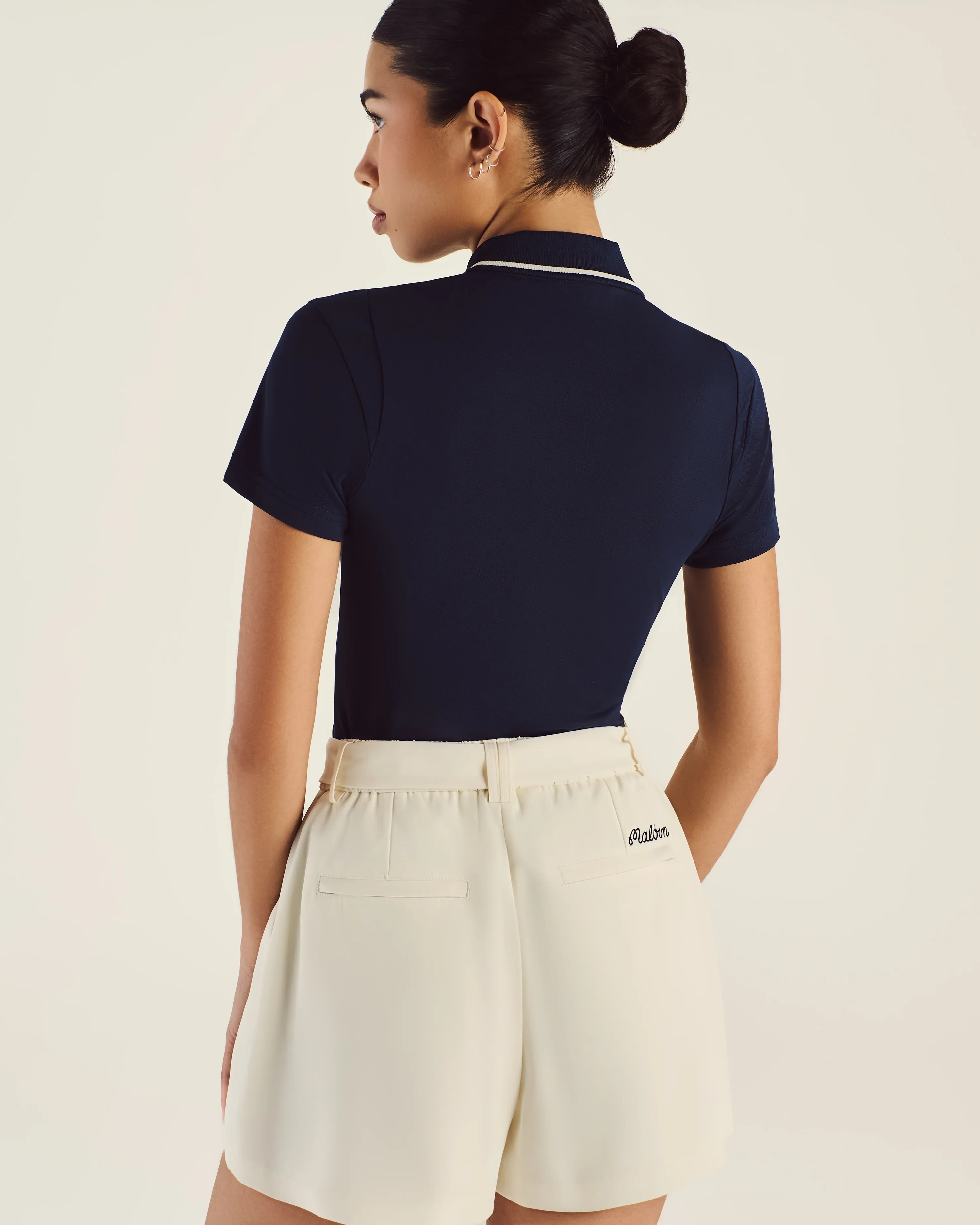 Malbon Paloma Polo - Navy - Image 5