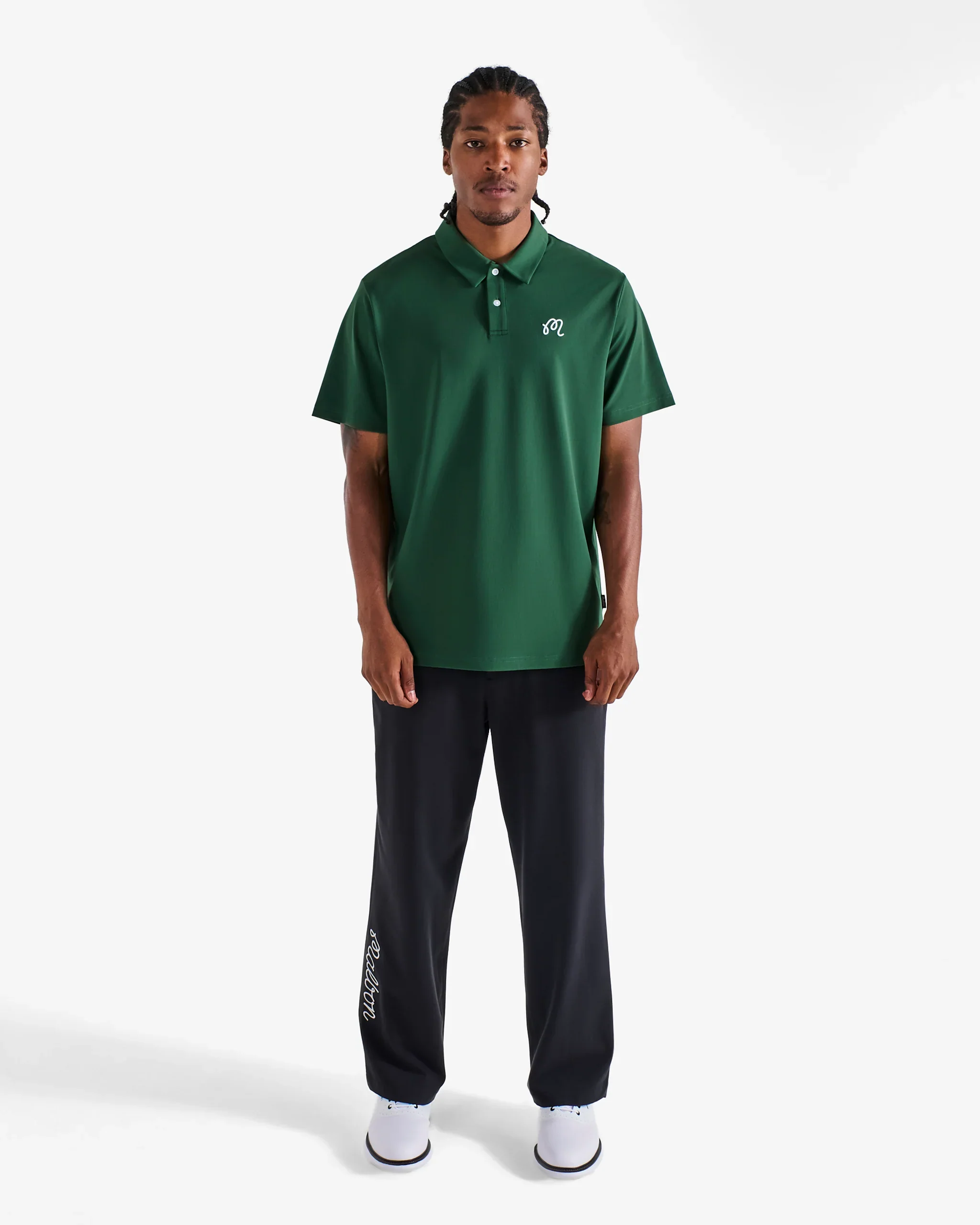Malbon Fairway Polo - forest - Image 5