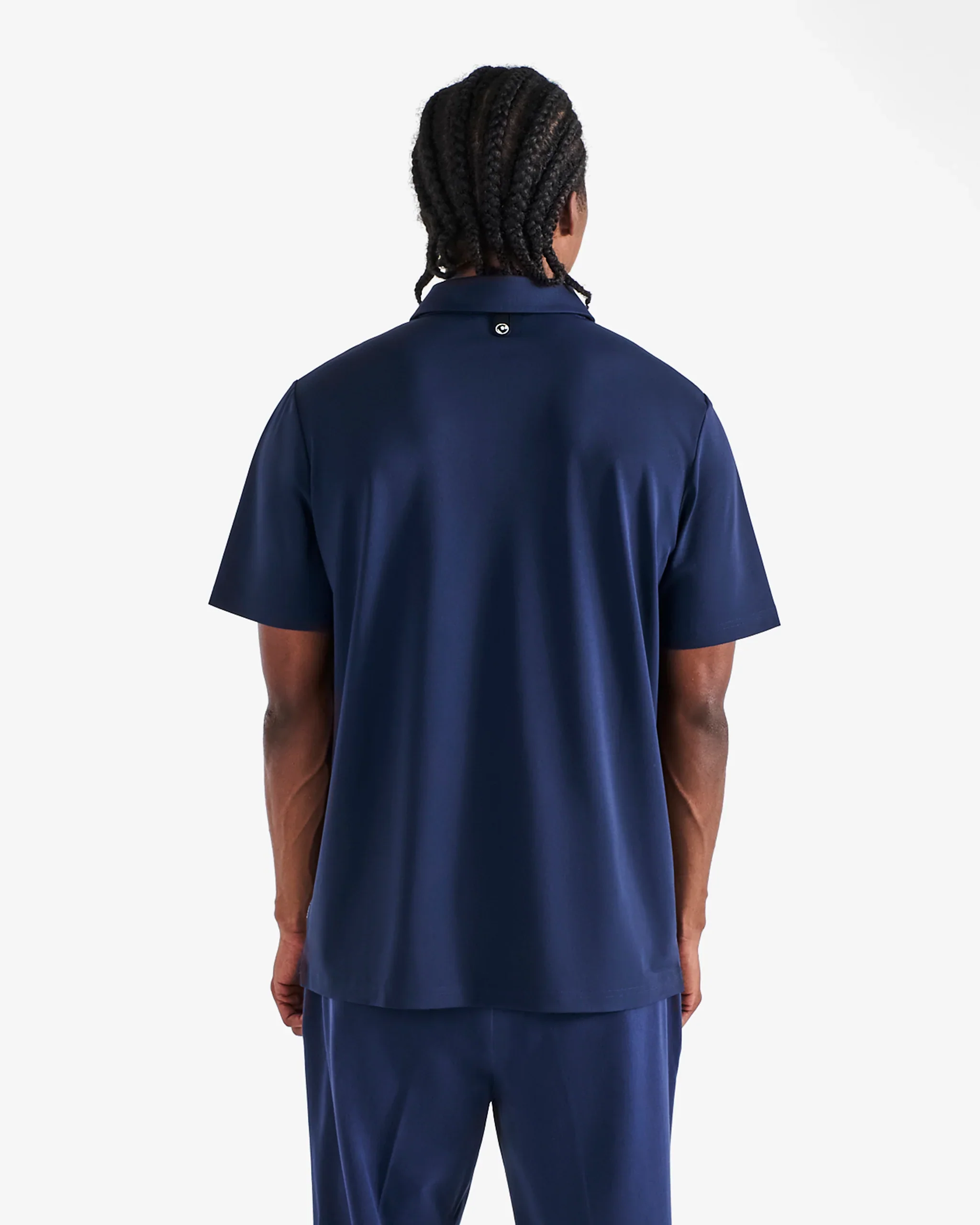 Malbon Fairway Polo - Navy - Image 5