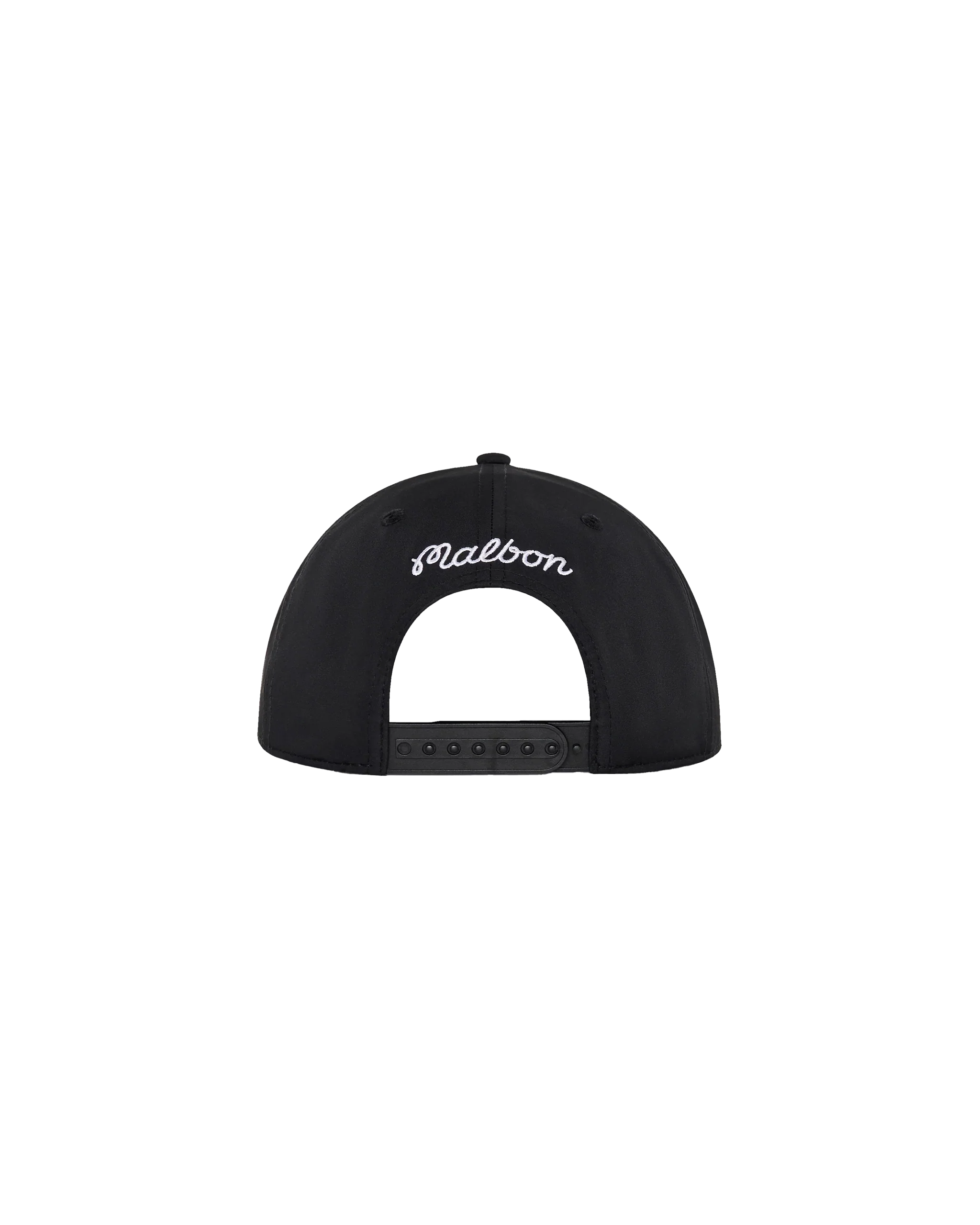 Malbon Futura Atsuga Poly 5 Panel Cap - Black - Image 2