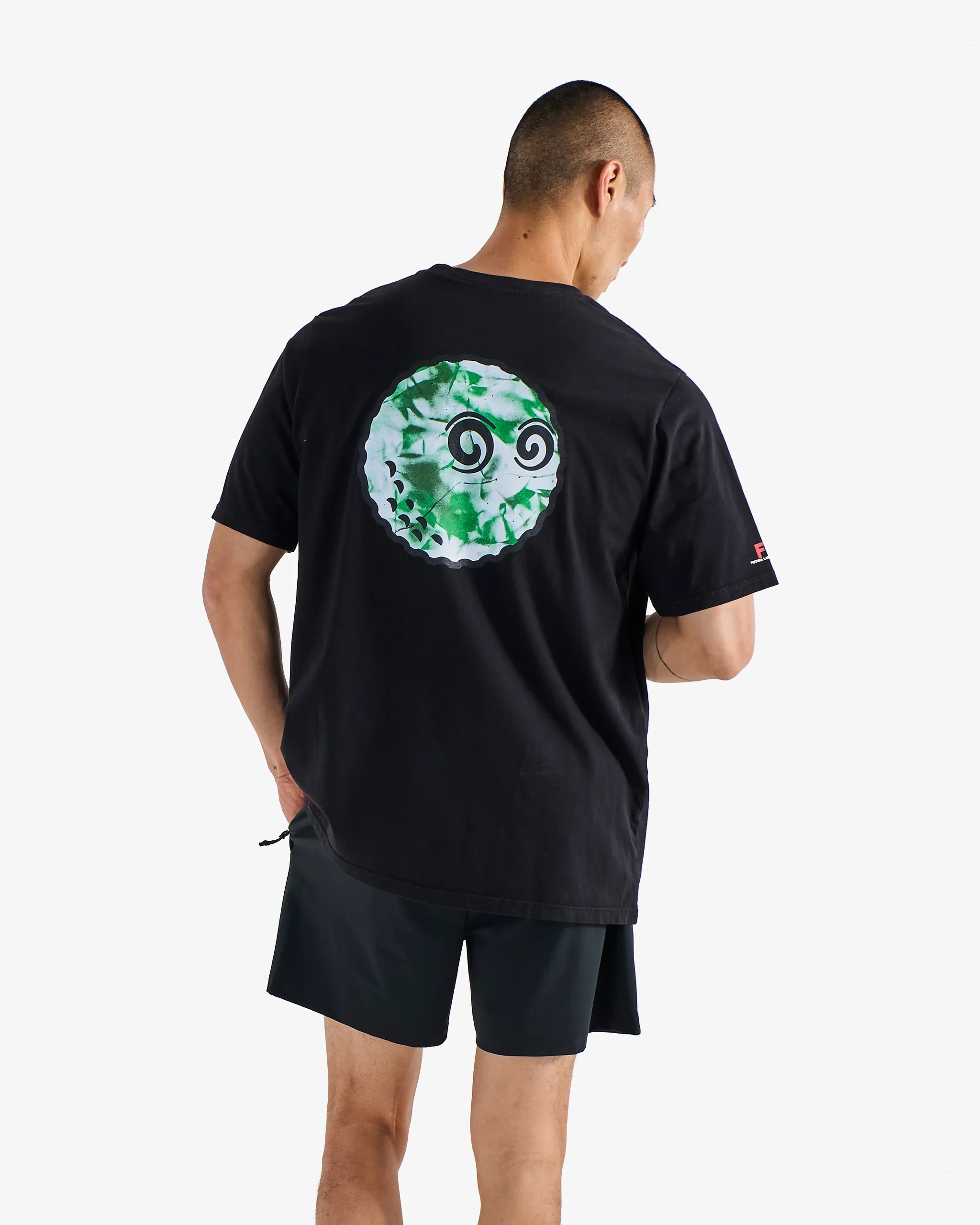 Malbon Futura Buckets Tee - Black - Image 4