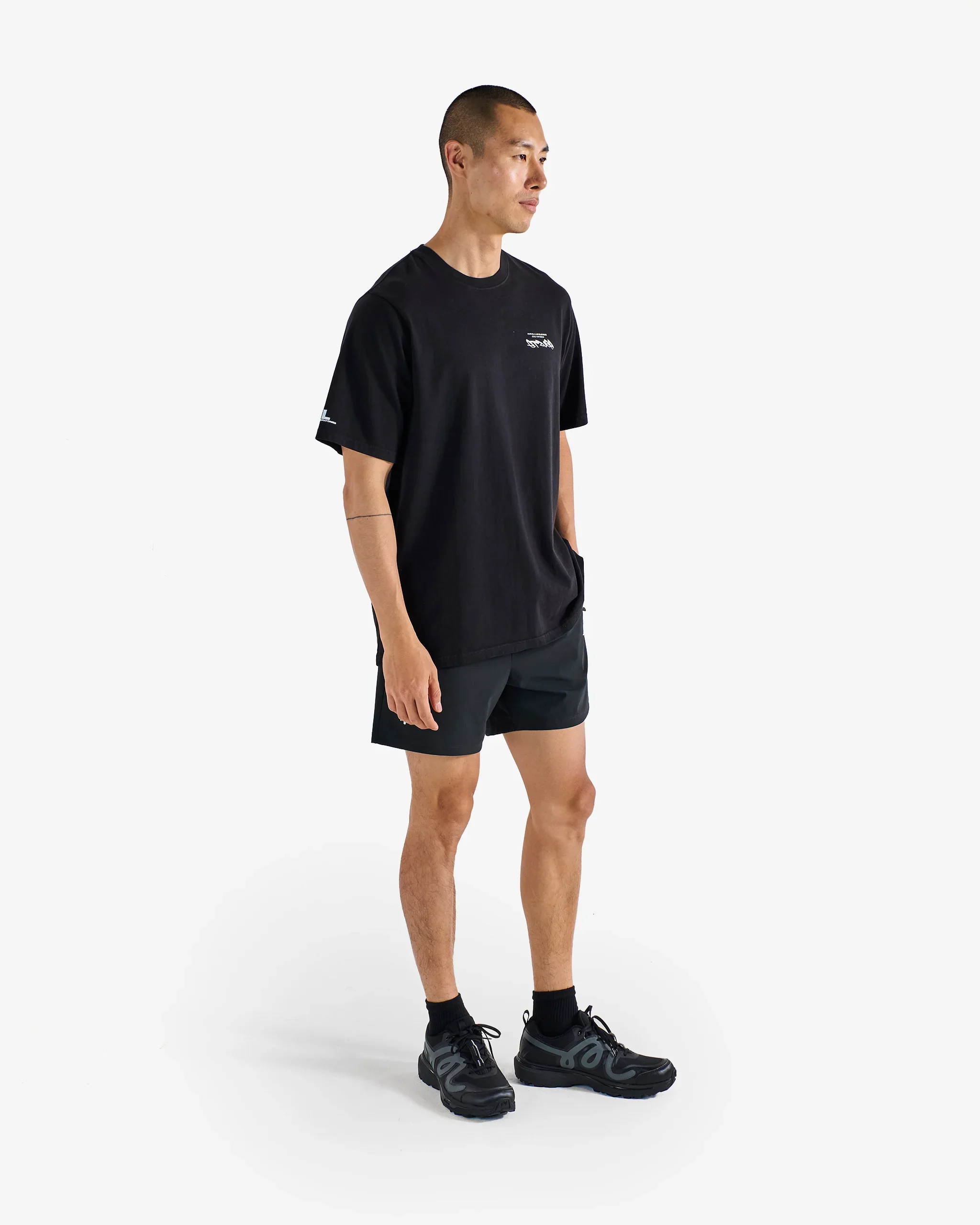 Malbon Futura Buckets Tee - Black - Image 5