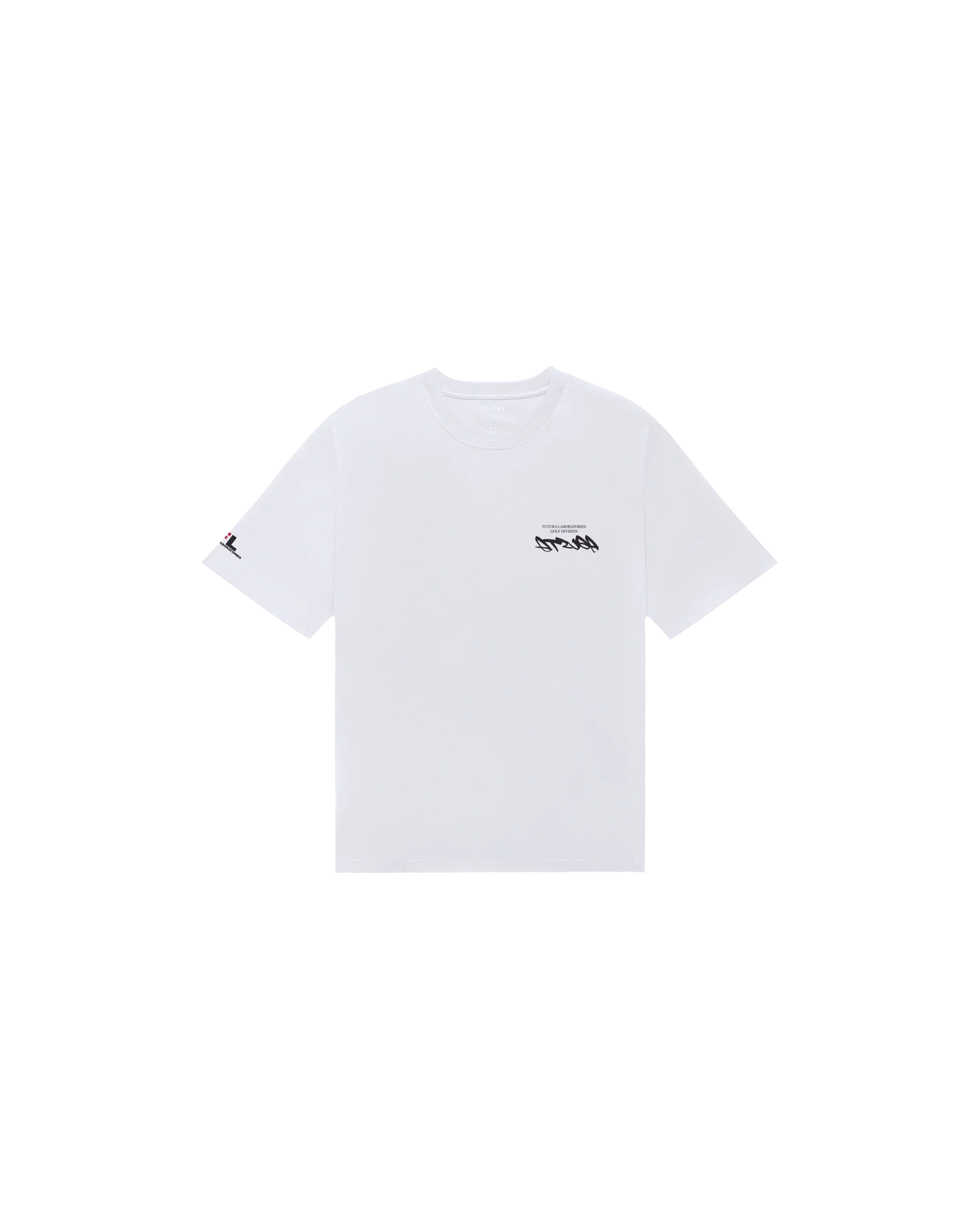 Malbon Futura Buckets Tee - White