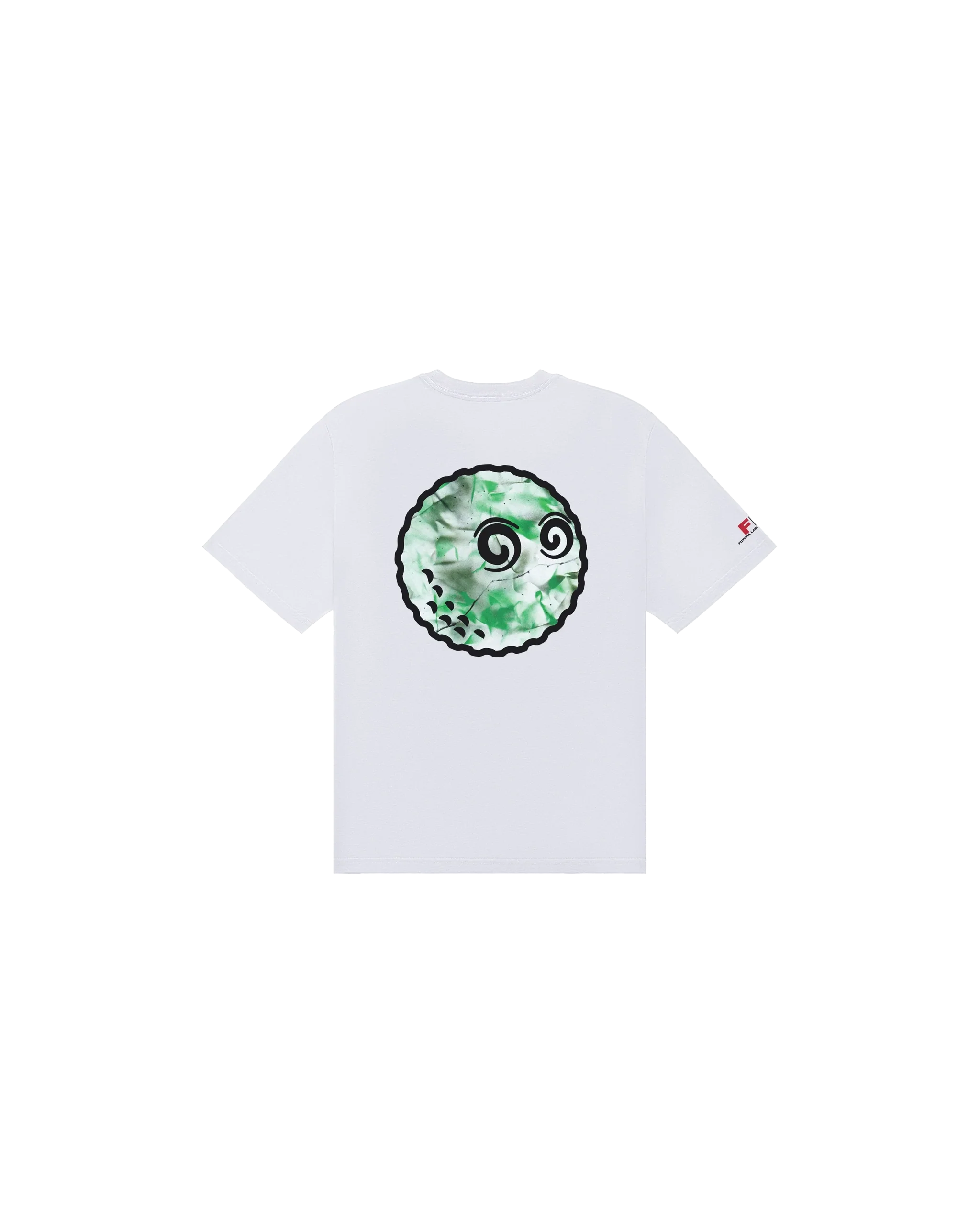 Malbon Futura Buckets Tee - White - Image 2