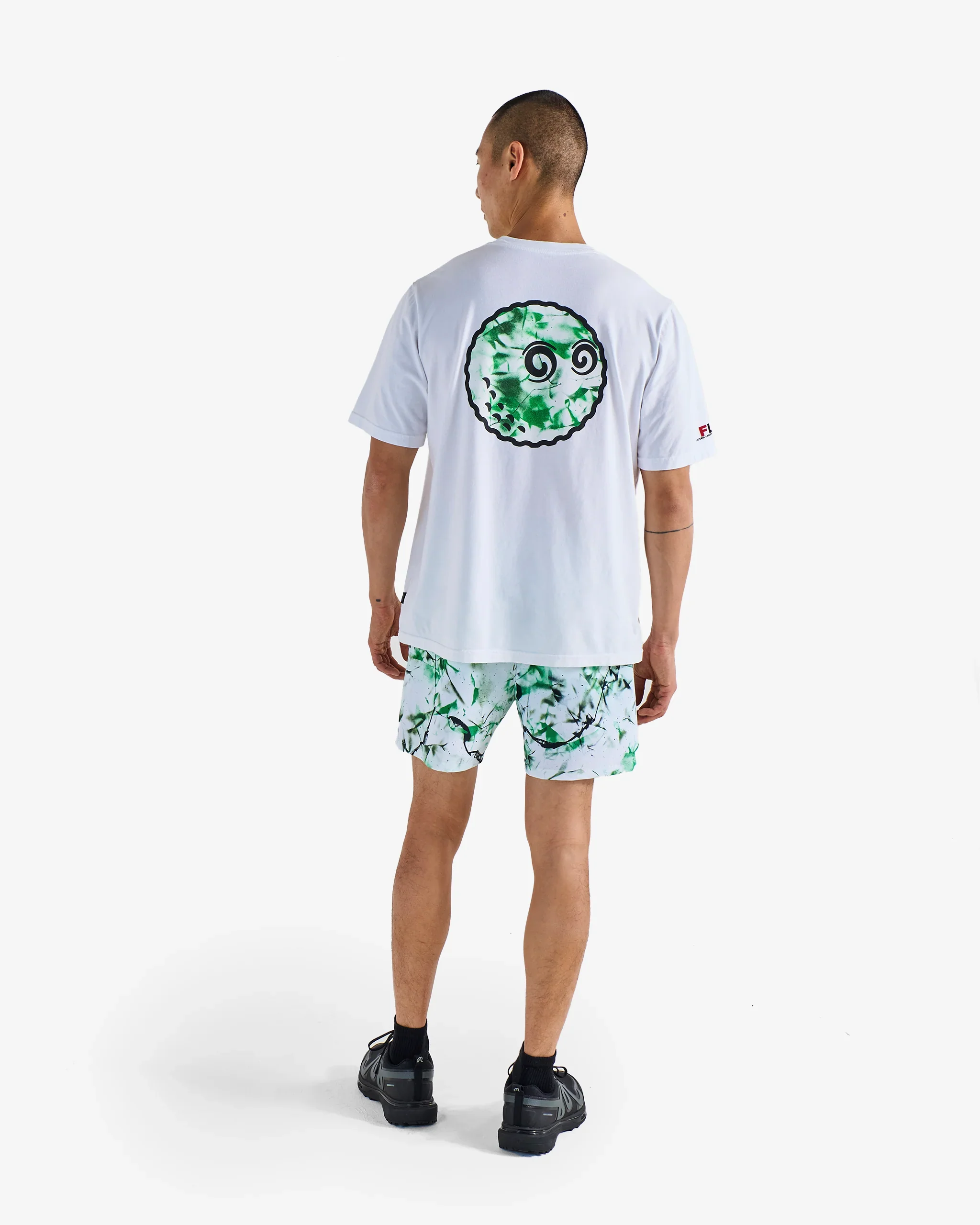 Malbon Futura Buckets Tee - White - Image 4