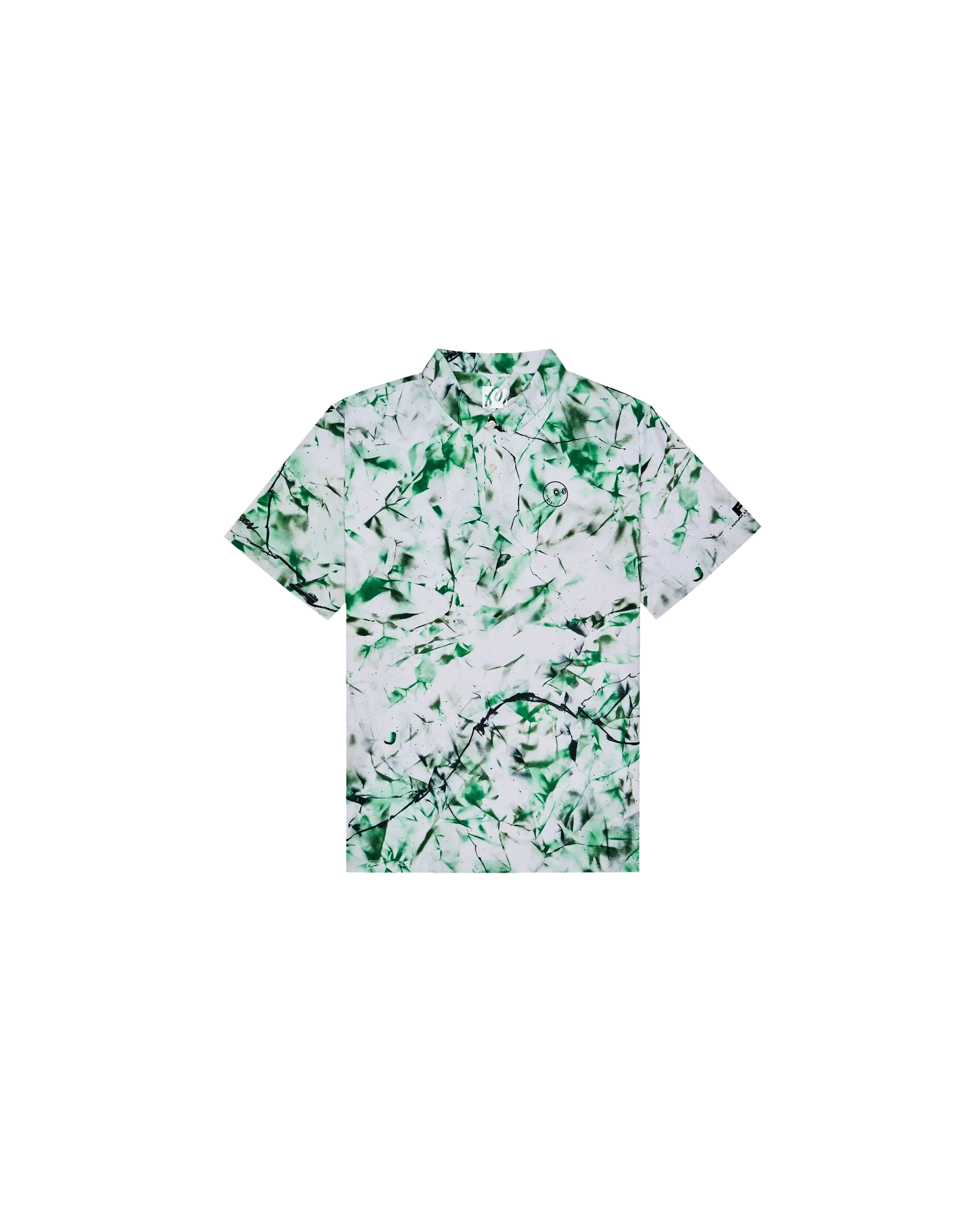 Malbon Futura Poly Performance Polo - Camo Multi