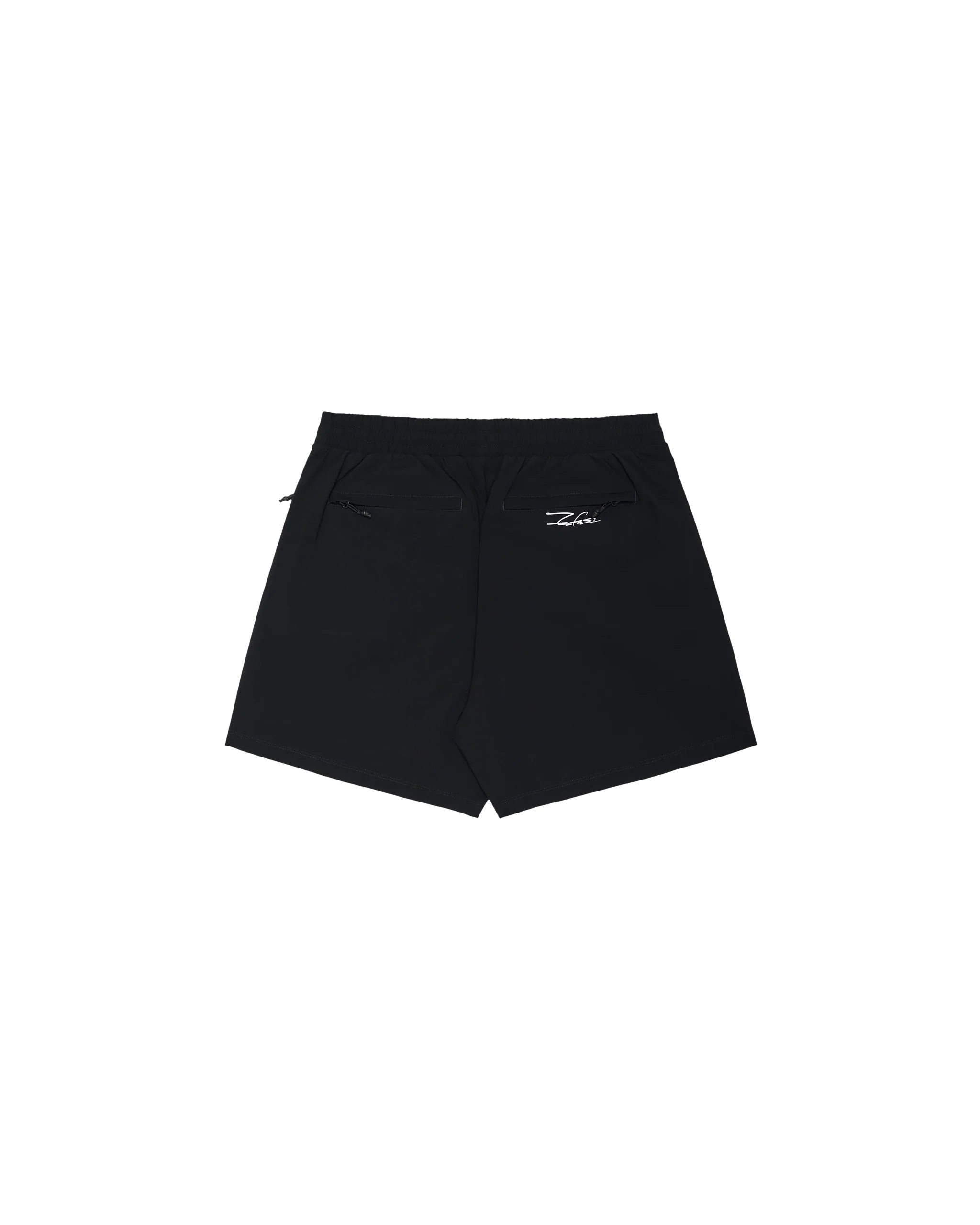 Malbon Futura Tag Tech Short - Black - Image 2
