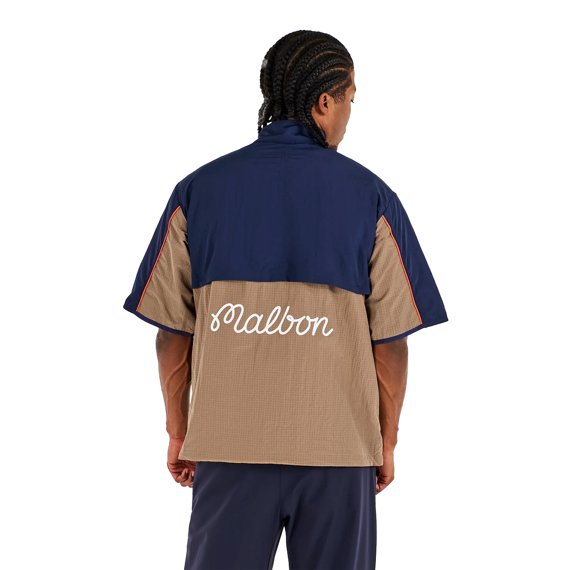 Malbon Golf Torrey Pines Windshirt - Navy - Image 2