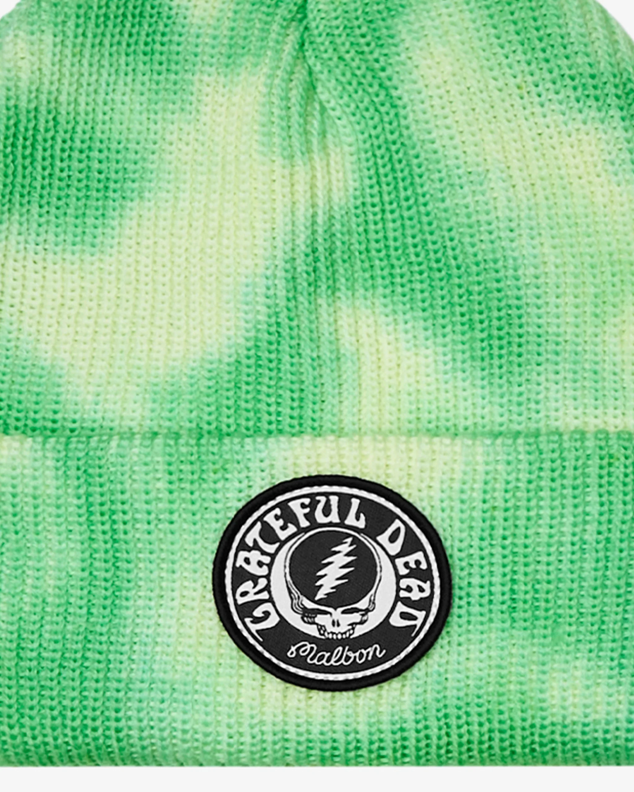 Malbon Golf Grateful Dead Stealie Beanie - Green - Image 2