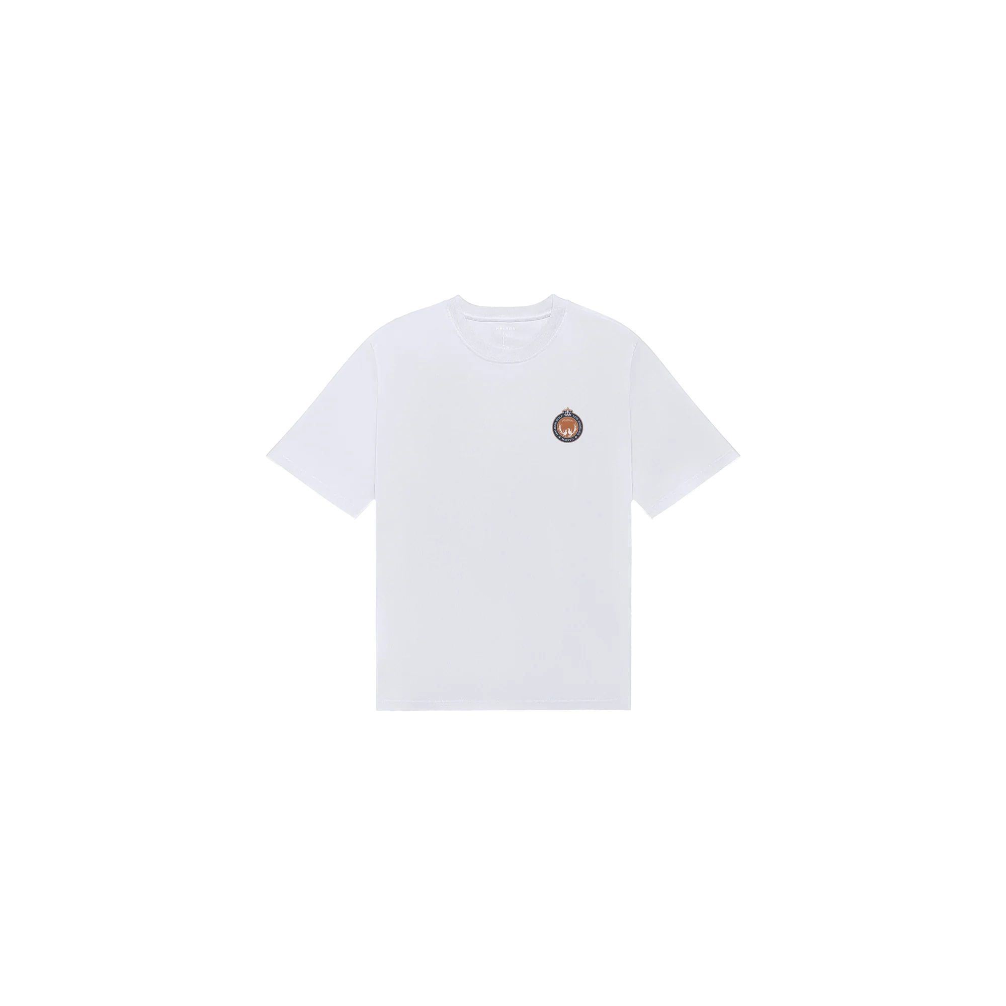 Malbon Golf Bermuda Maxwell Tee - White