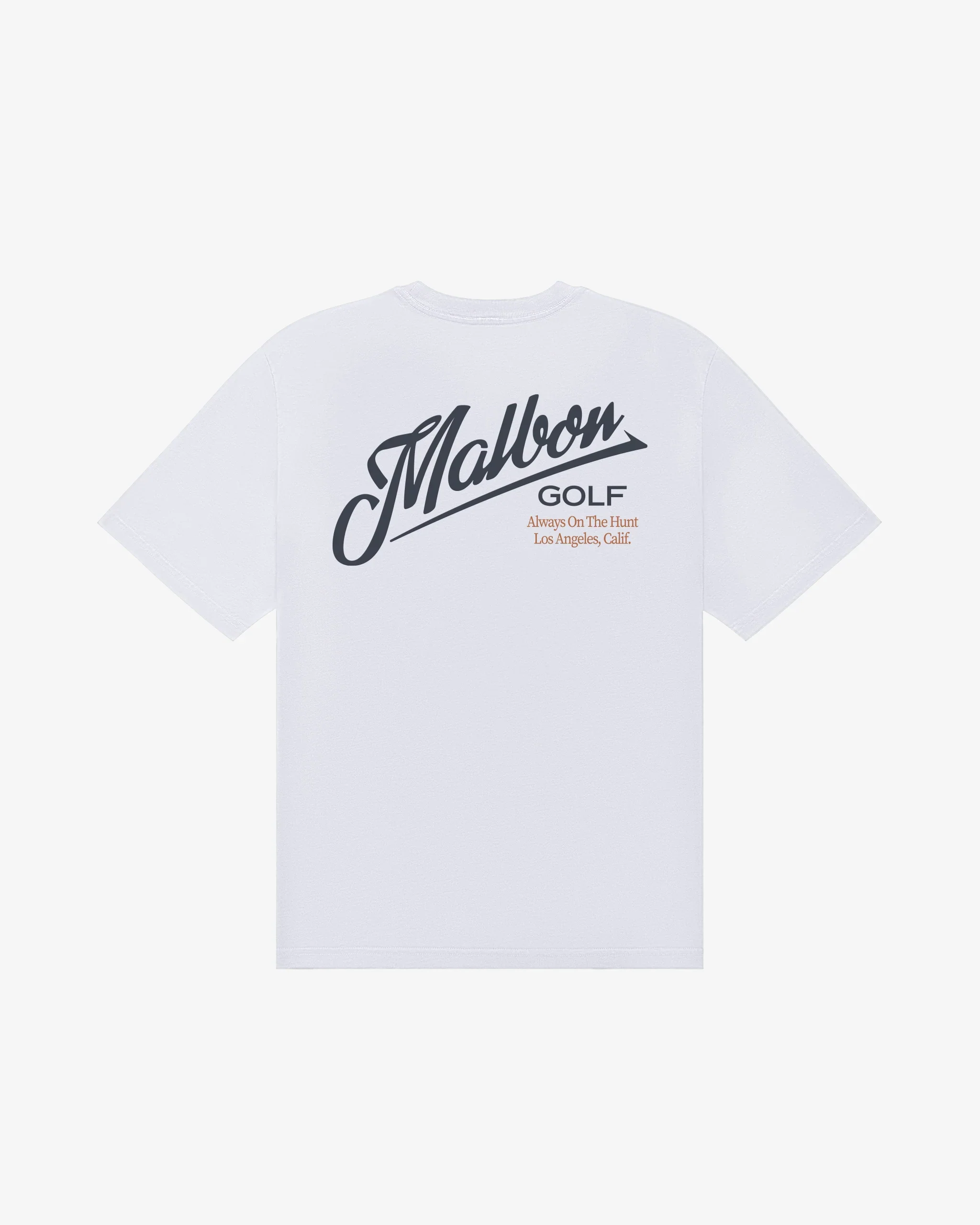 Malbon Golf Bermuda Maxwell Tee - White - Image 3