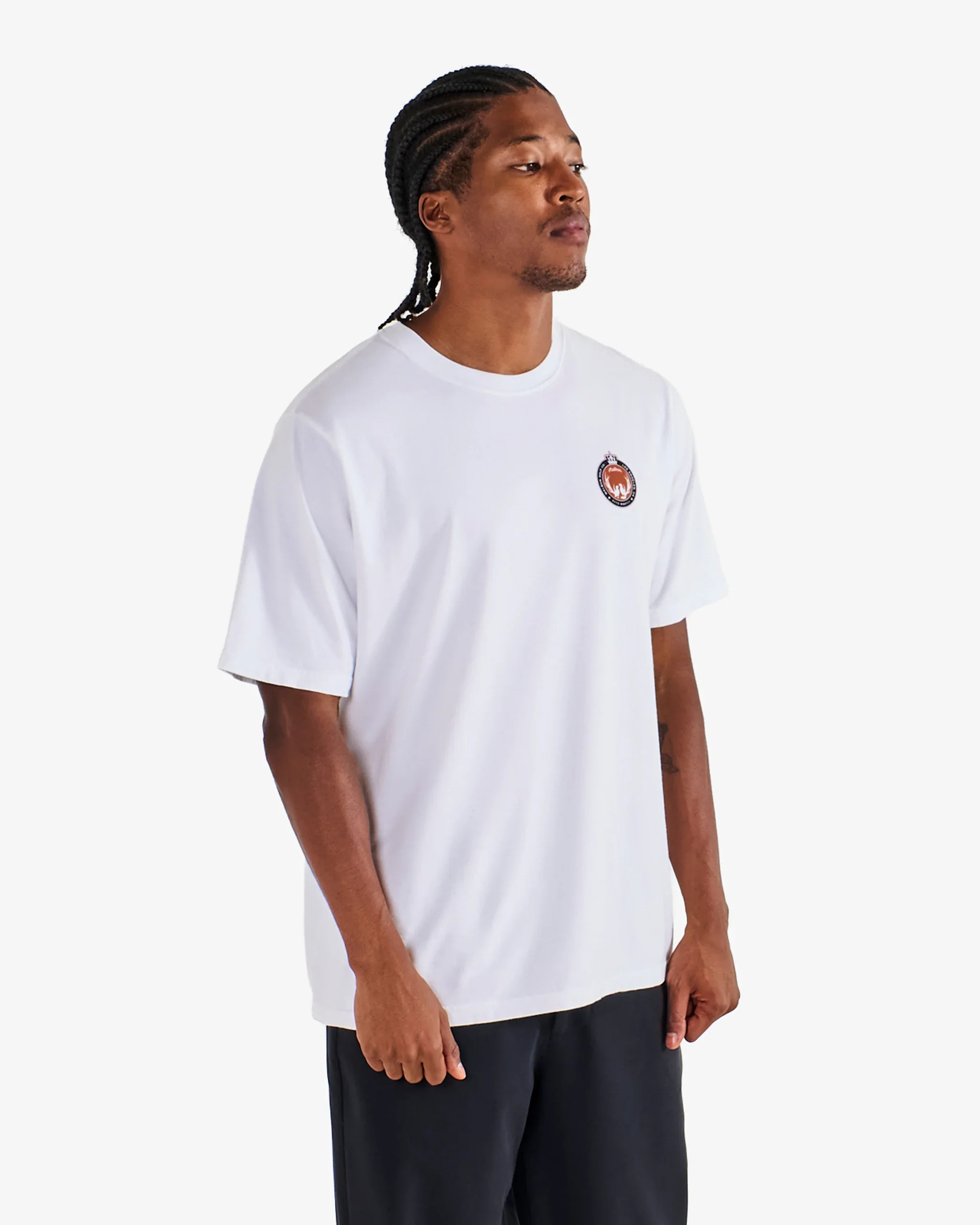 Malbon Golf Bermuda Maxwell Tee - White - Image 6