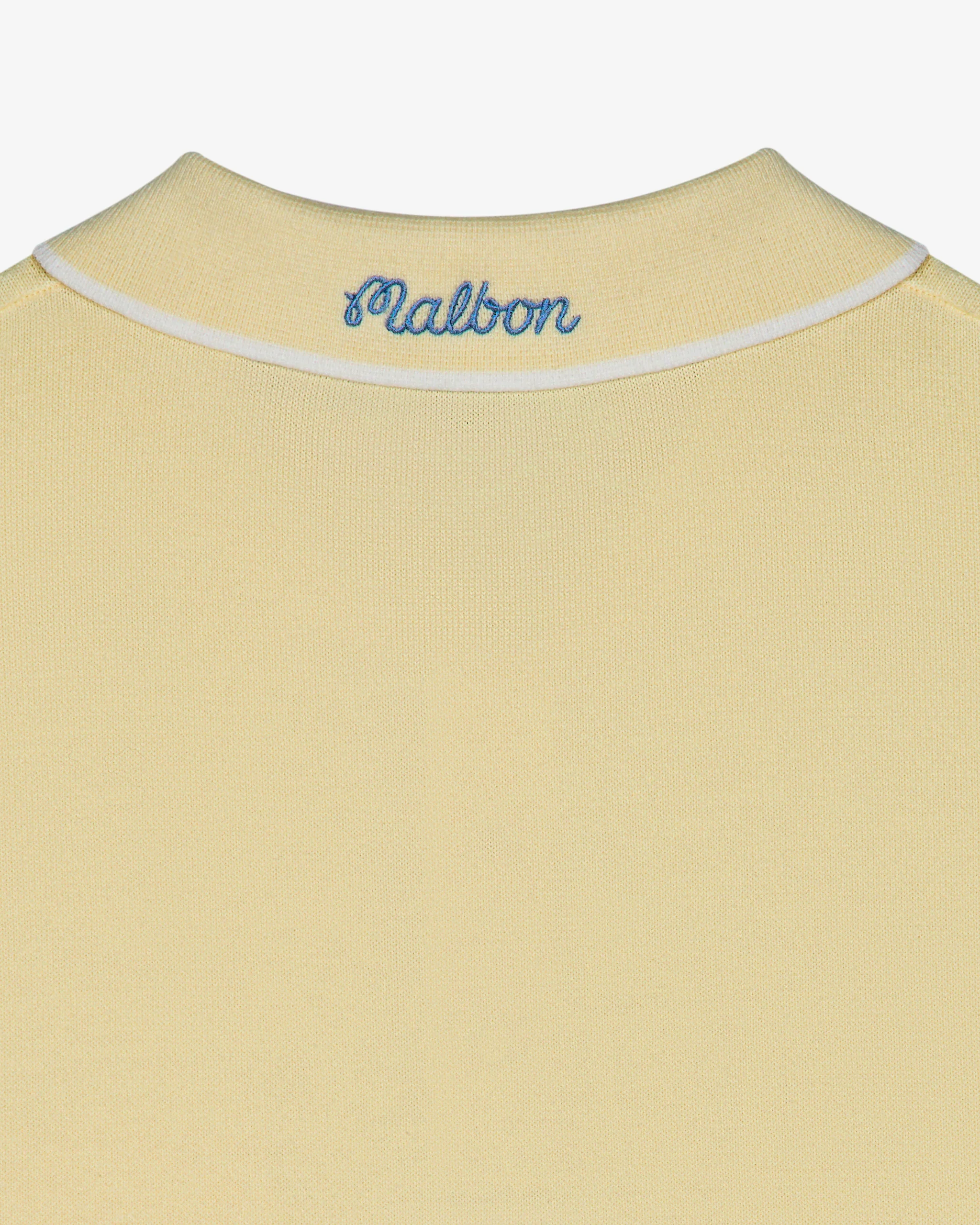Malbon Golf Birds Of Georgia - Blue Jay Knit Polo - Image 6
