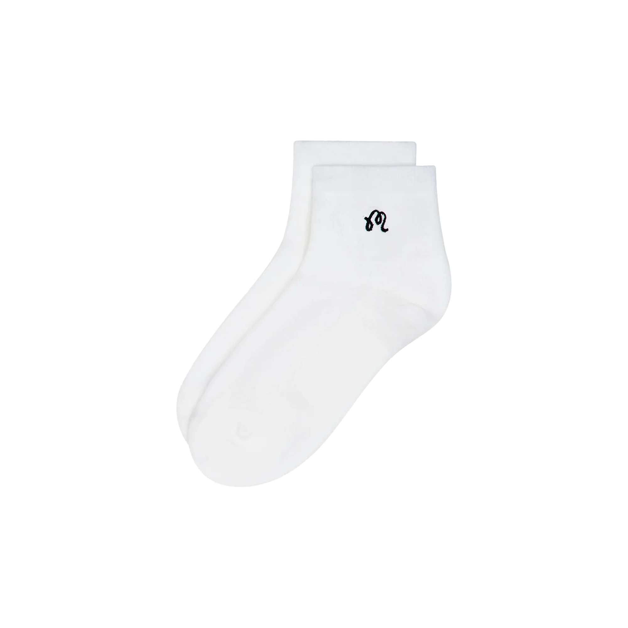 Malbon Capri Ankle Sock - White
