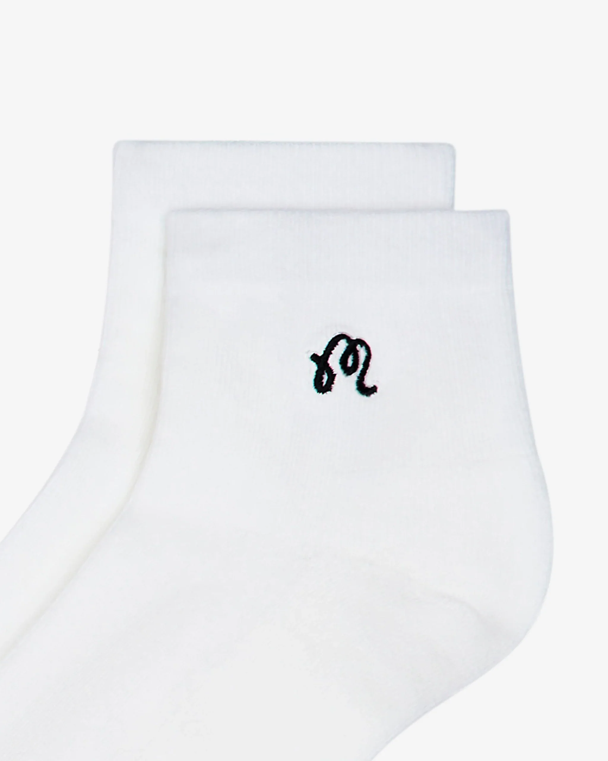Malbon Capri Ankle Sock - White - Image 2