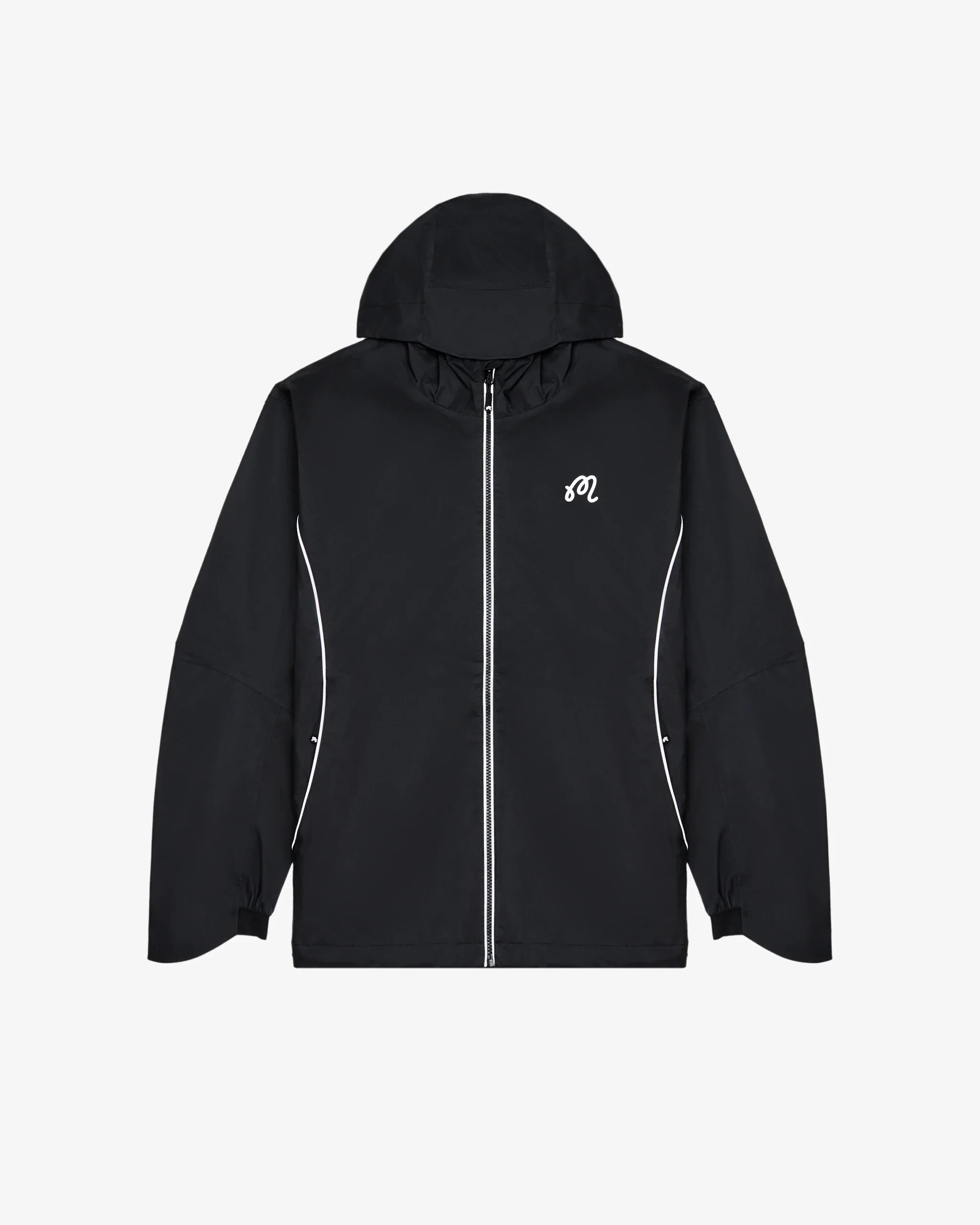 Malbon Golf Cloudburst Rain Jacket - Black - Image 3