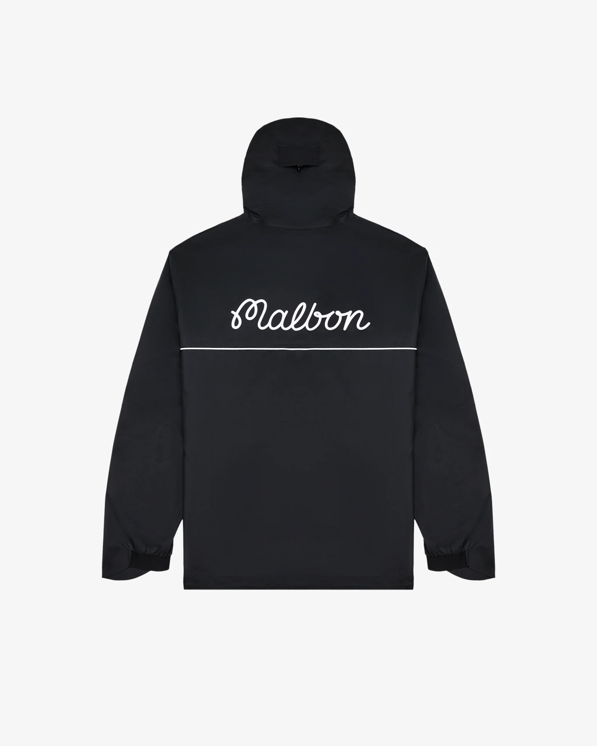 Malbon Golf Cloudburst Rain Jacket - Black - Image 4