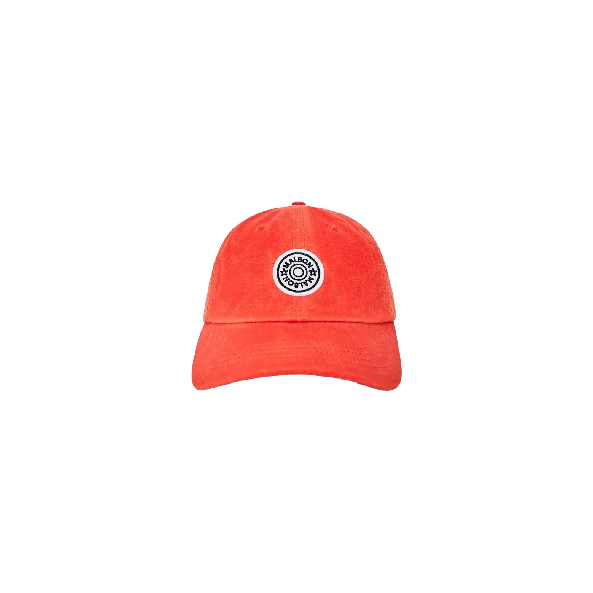 Malbon Golf Cotton Strapback - Flame - Image 3