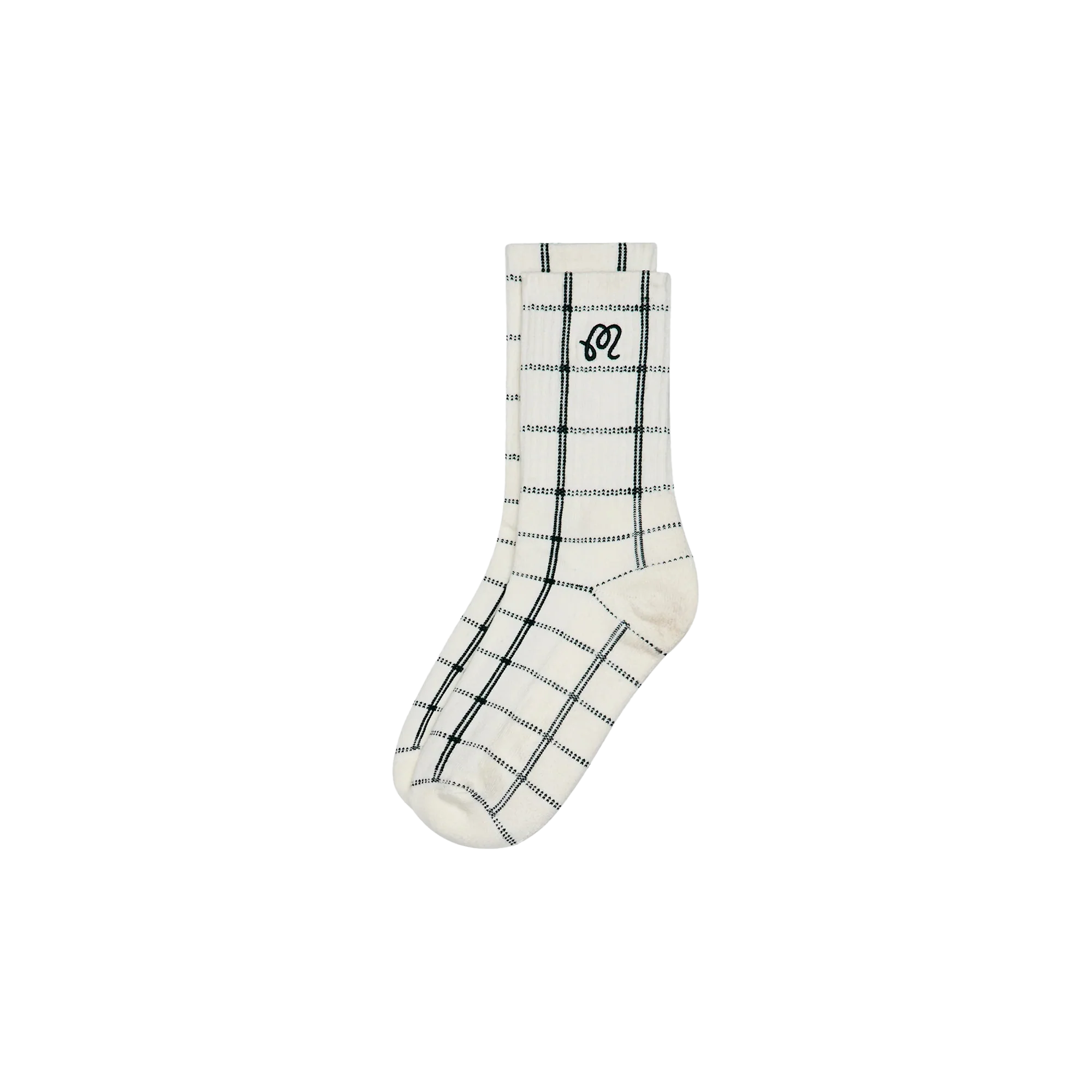 Malbon Golf Holden Sock - Ivory - Image 3