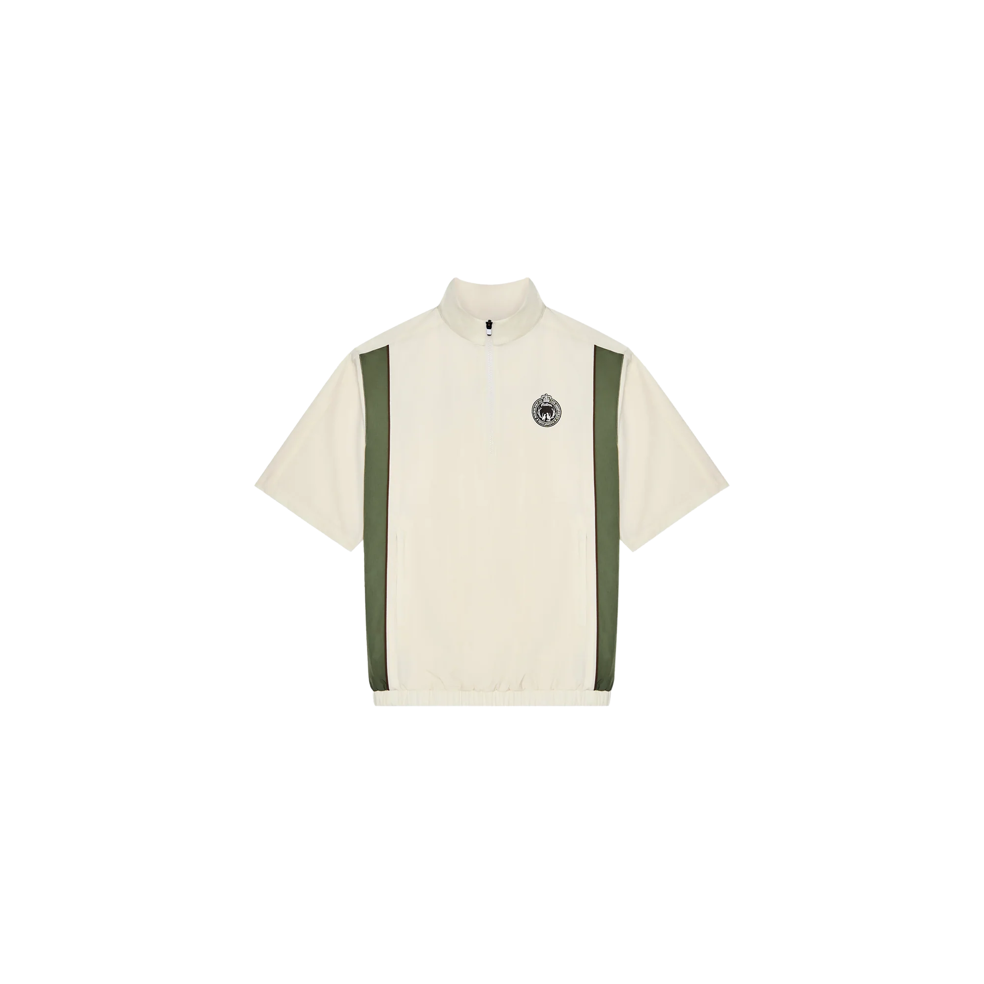 Malbon Golf Links Oakwood Windshirt - Beige
