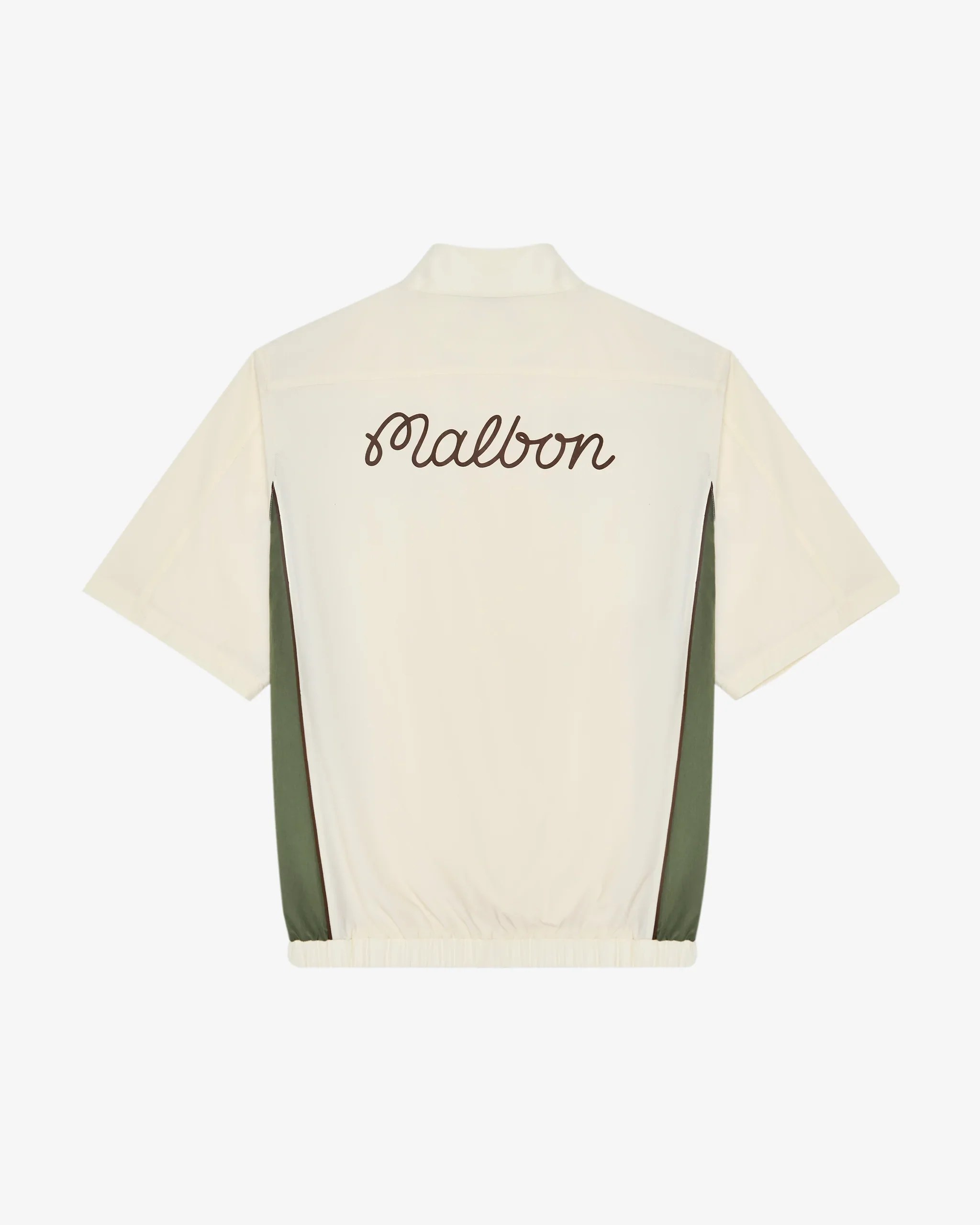 Malbon Golf Links Oakwood Windshirt - Beige - Image 4