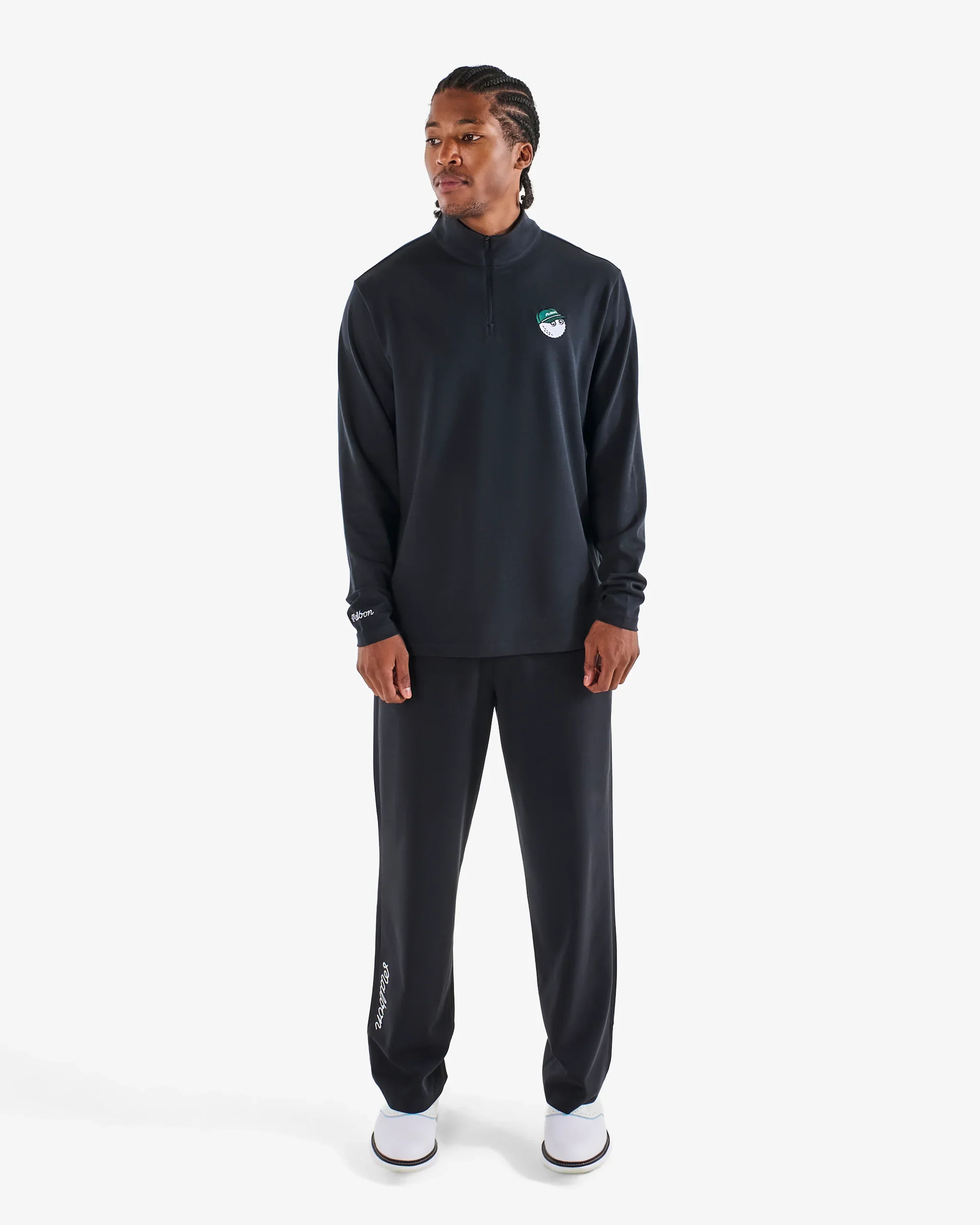 Malbon Golf Magnolia Coolcore Pants - Black - Image 5