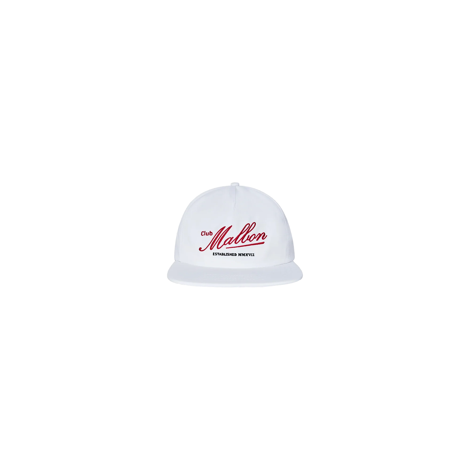 Malbon Golf Members Snapback - White - Image 3
